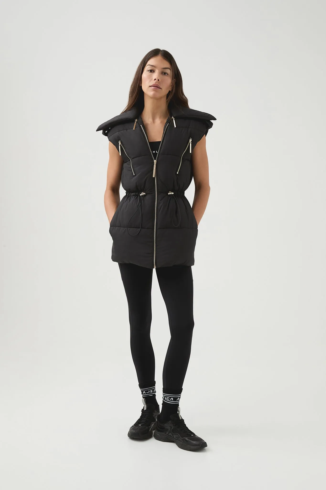 Oversized Puffer Vest sold by Aje