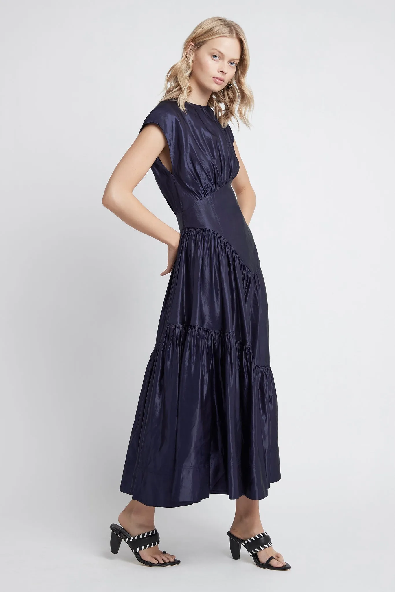 Serendipity Reflection Midi Dress sold by Aje
