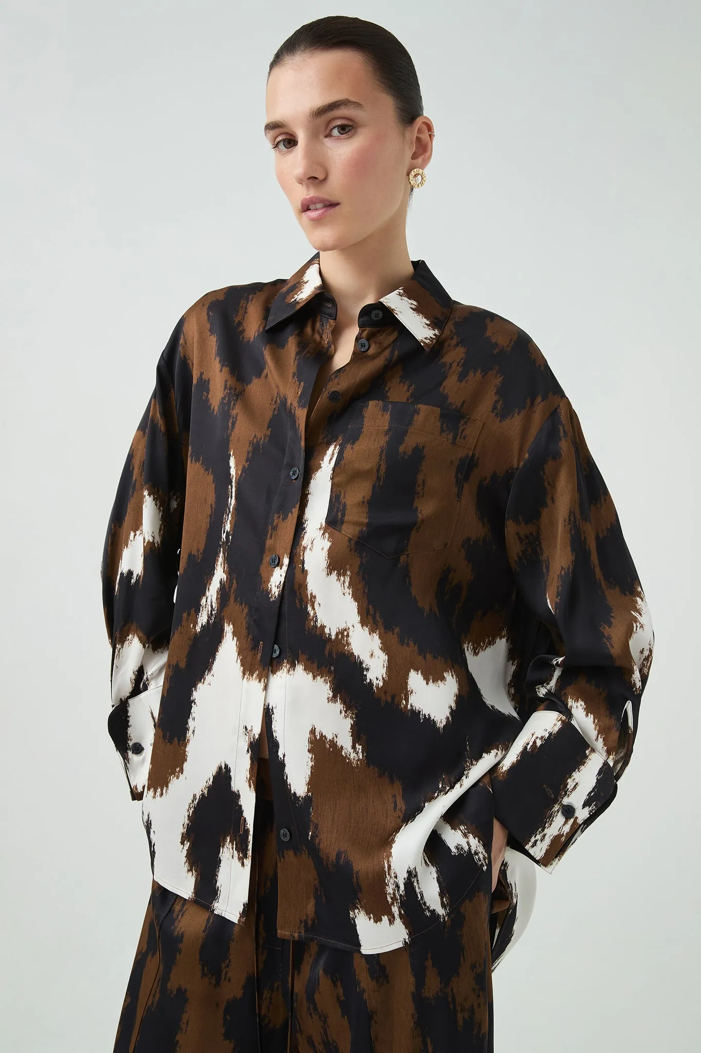 Willow Relaxed Shirt sold by Aje