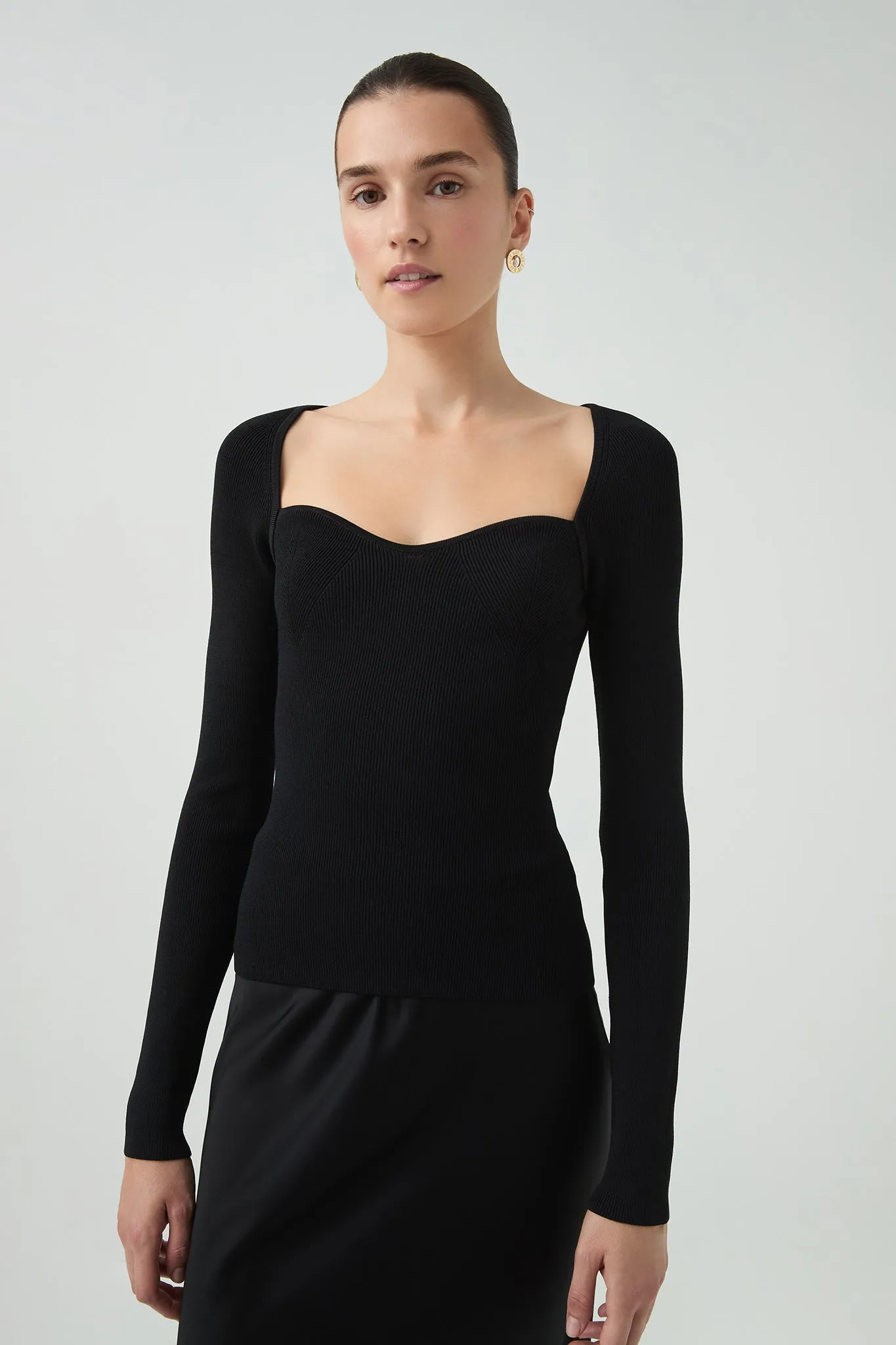 Julietta Knit Top sold by Aje