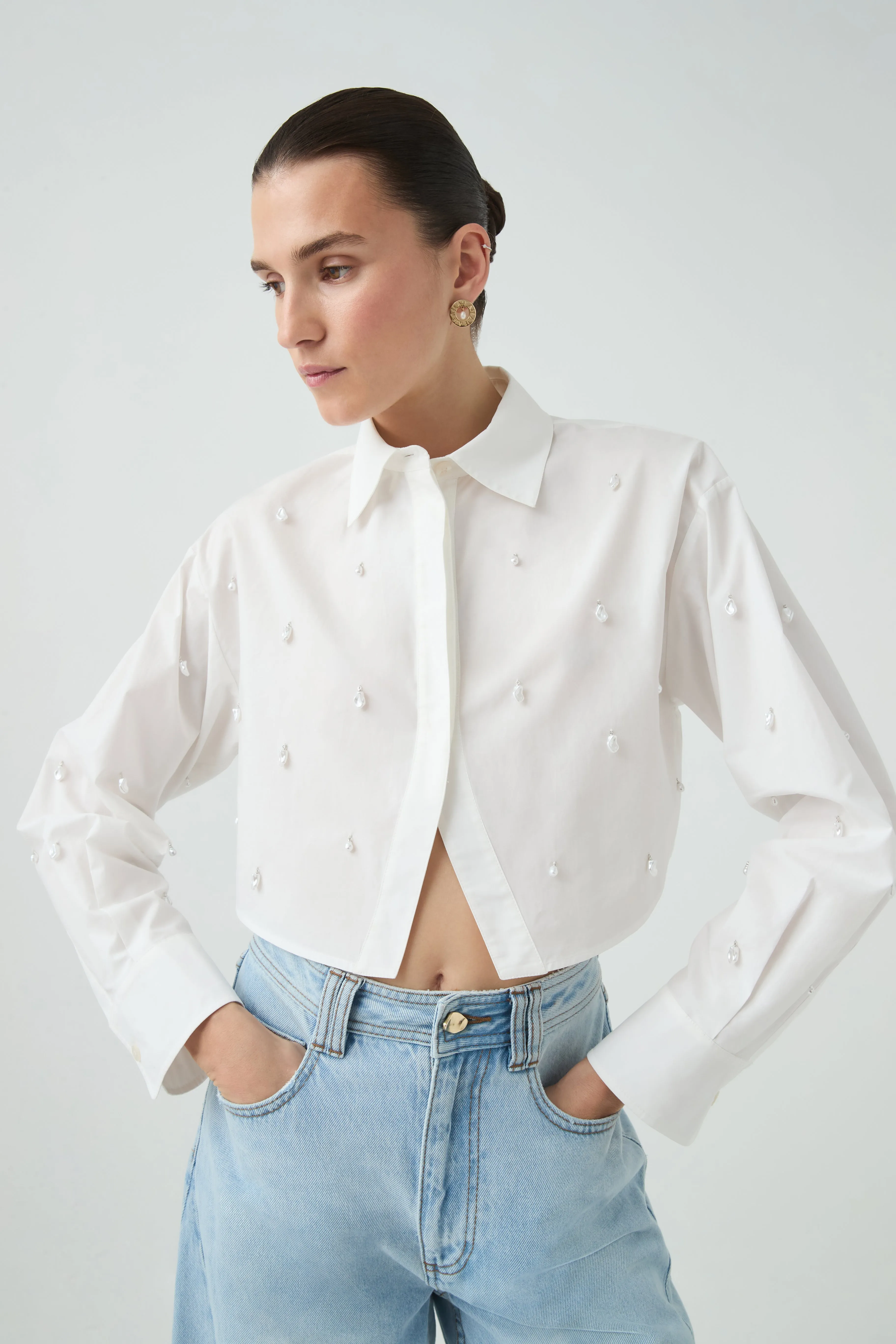 Havana Embellished Shirt sold by Aje product image thumbnail 4