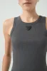 Cowrie High Neck Tank sold by Aje