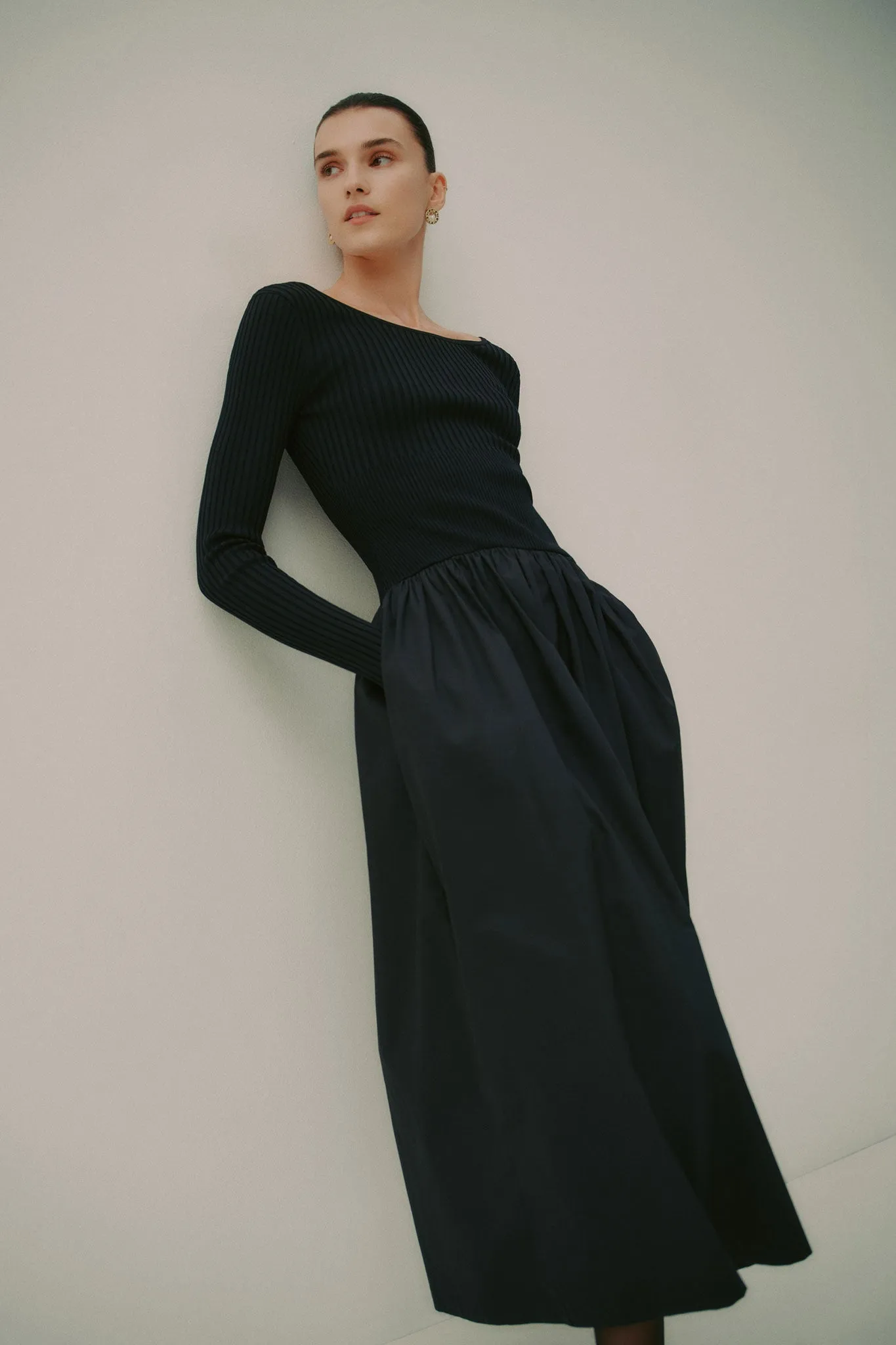 Turner Reversible Midi Dress sold by Aje