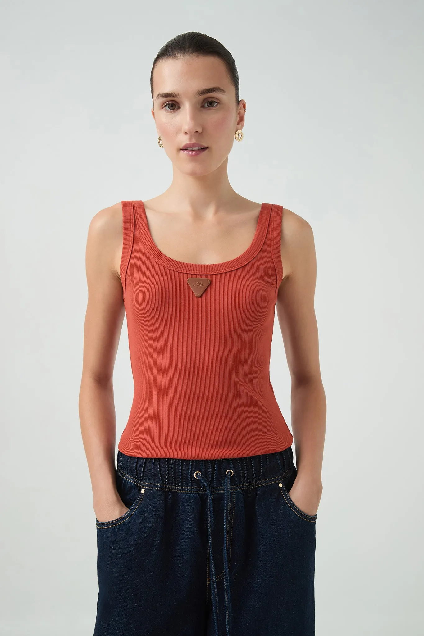 Cowrie Scoop Tank sold by Aje product image thumbnail 3