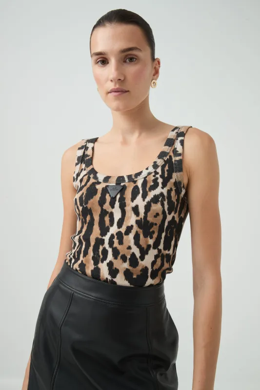 Cowrie Scoop Tank sold by Aje