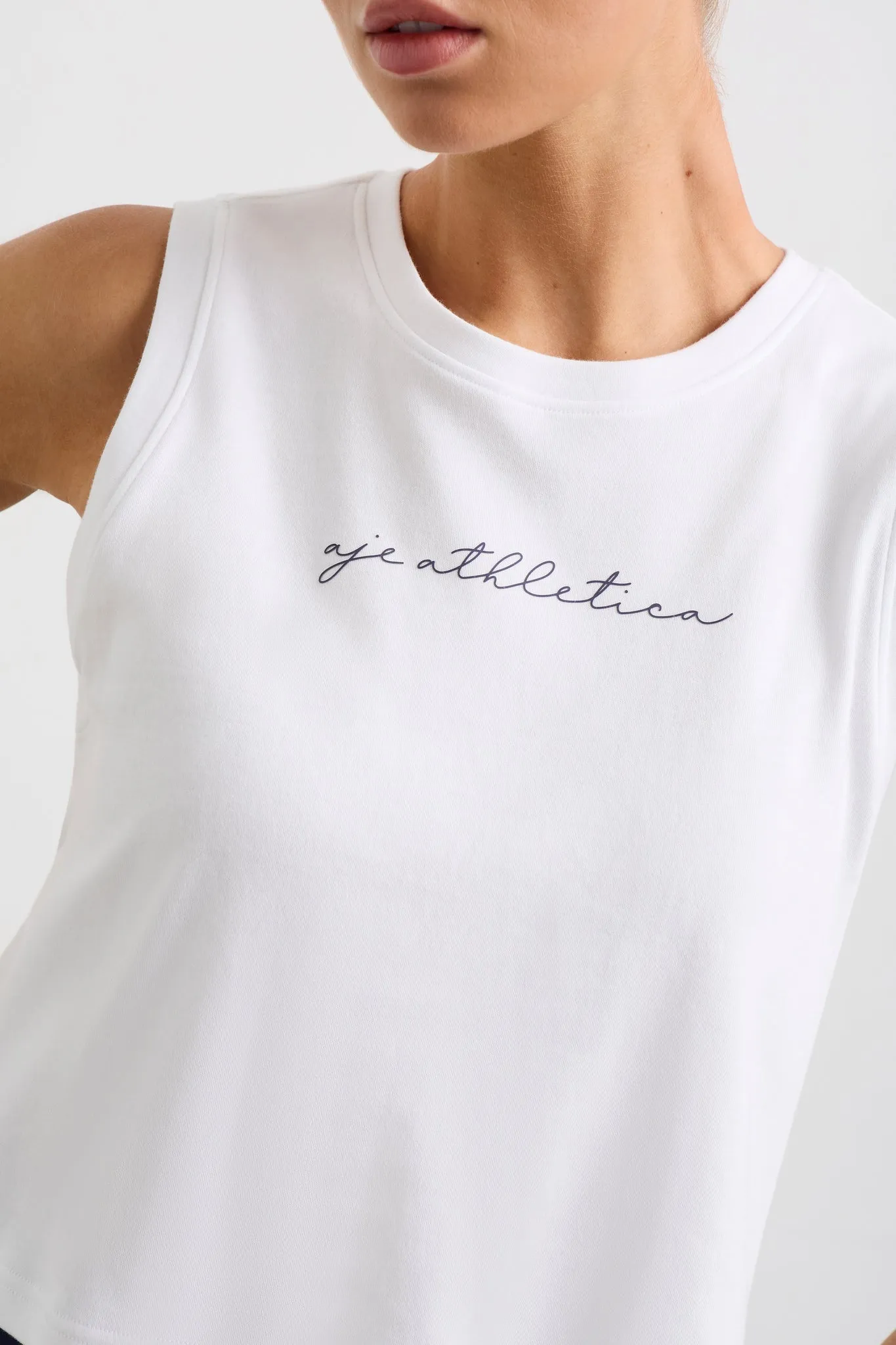 Gathered Keyhole Crop Tank 145 sold by Aje product image thumbnail 4