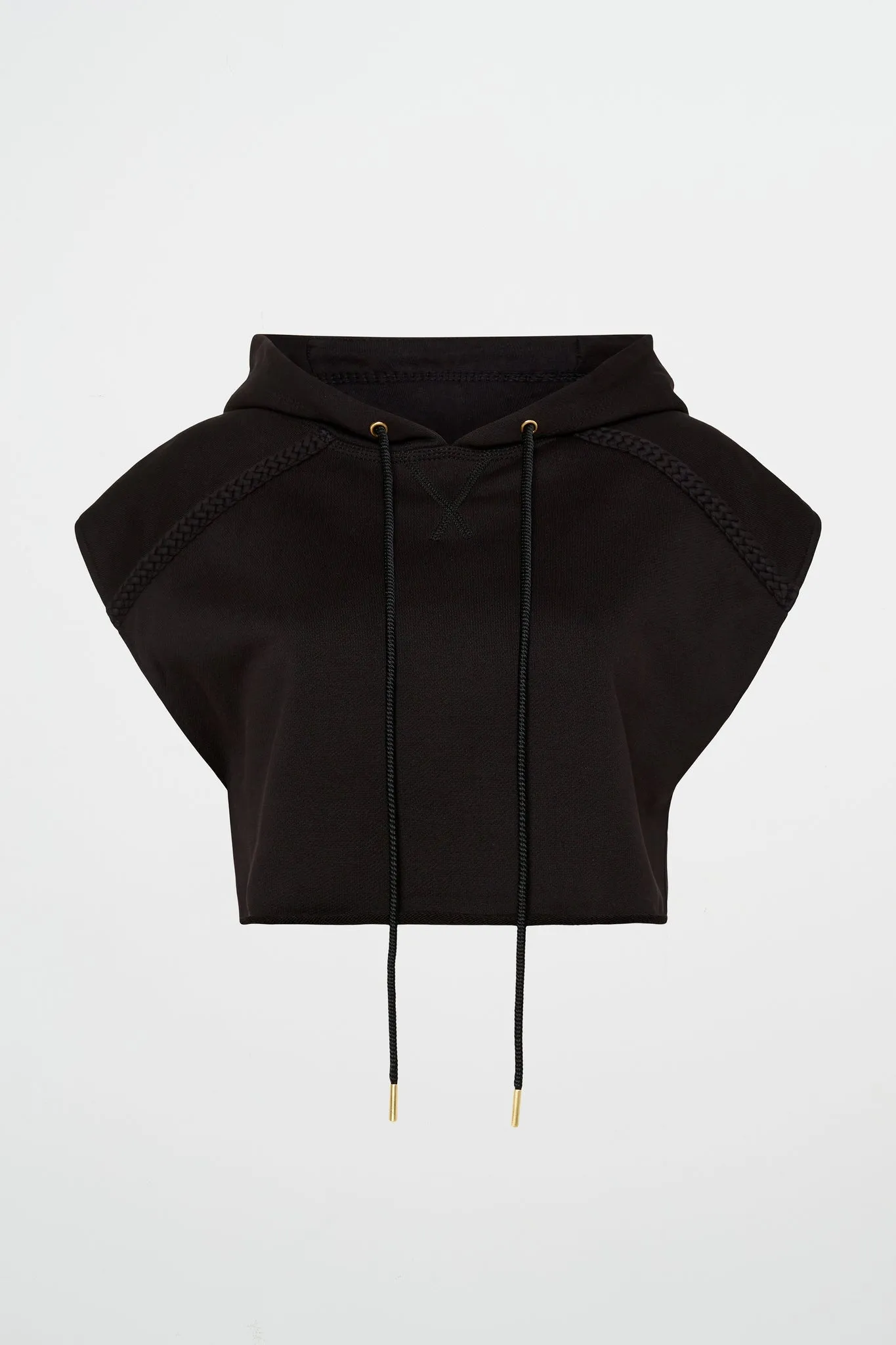 Braided Terry Crop Hoodie 402 sold by Aje product image thumbnail 2