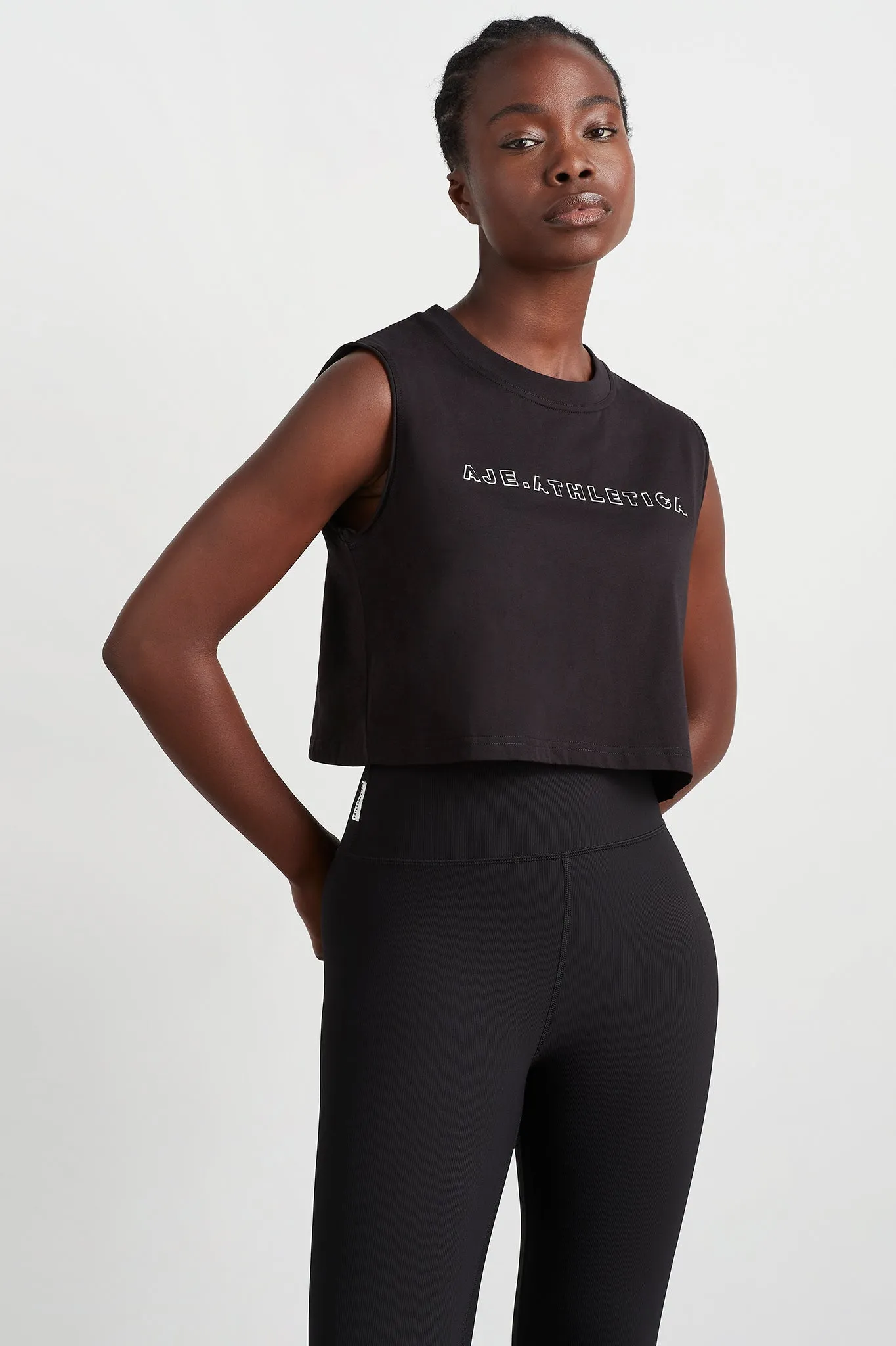 Embossed Crop Tank 106 sold by Aje product image thumbnail 3