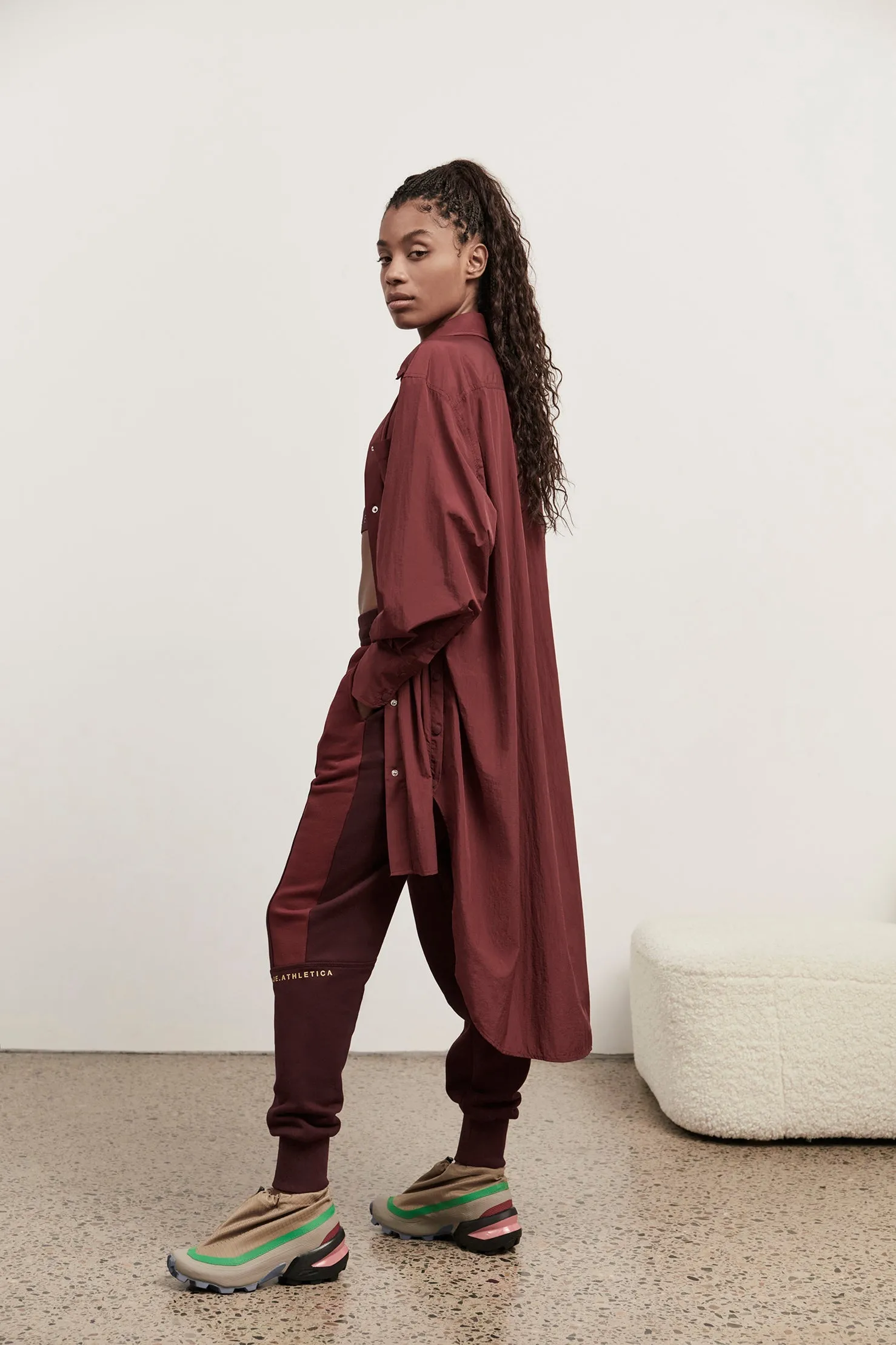 Longline Windbreaker Shirt 438 sold by Aje