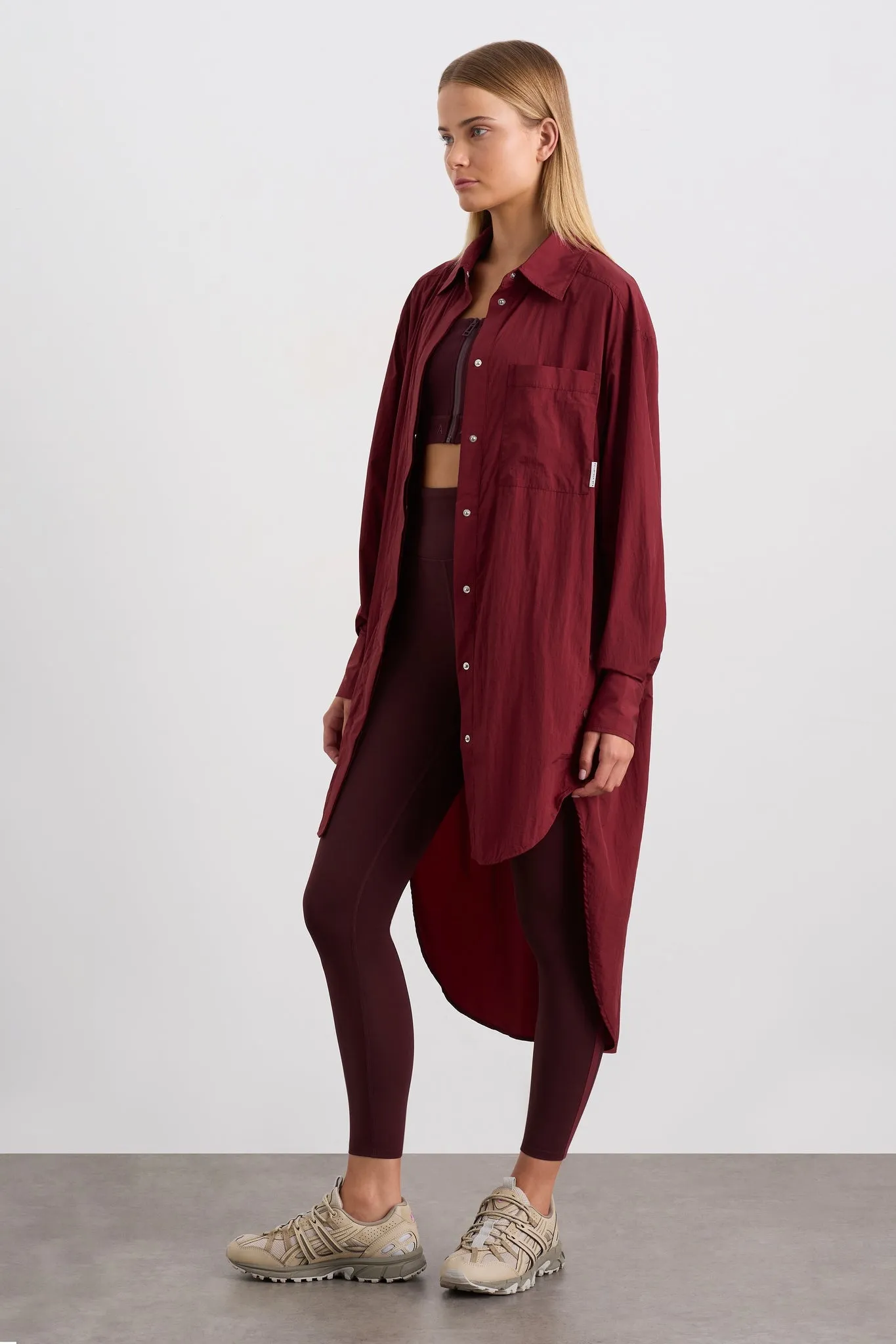 Longline Windbreaker Shirt 438 sold by Aje product image thumbnail 3