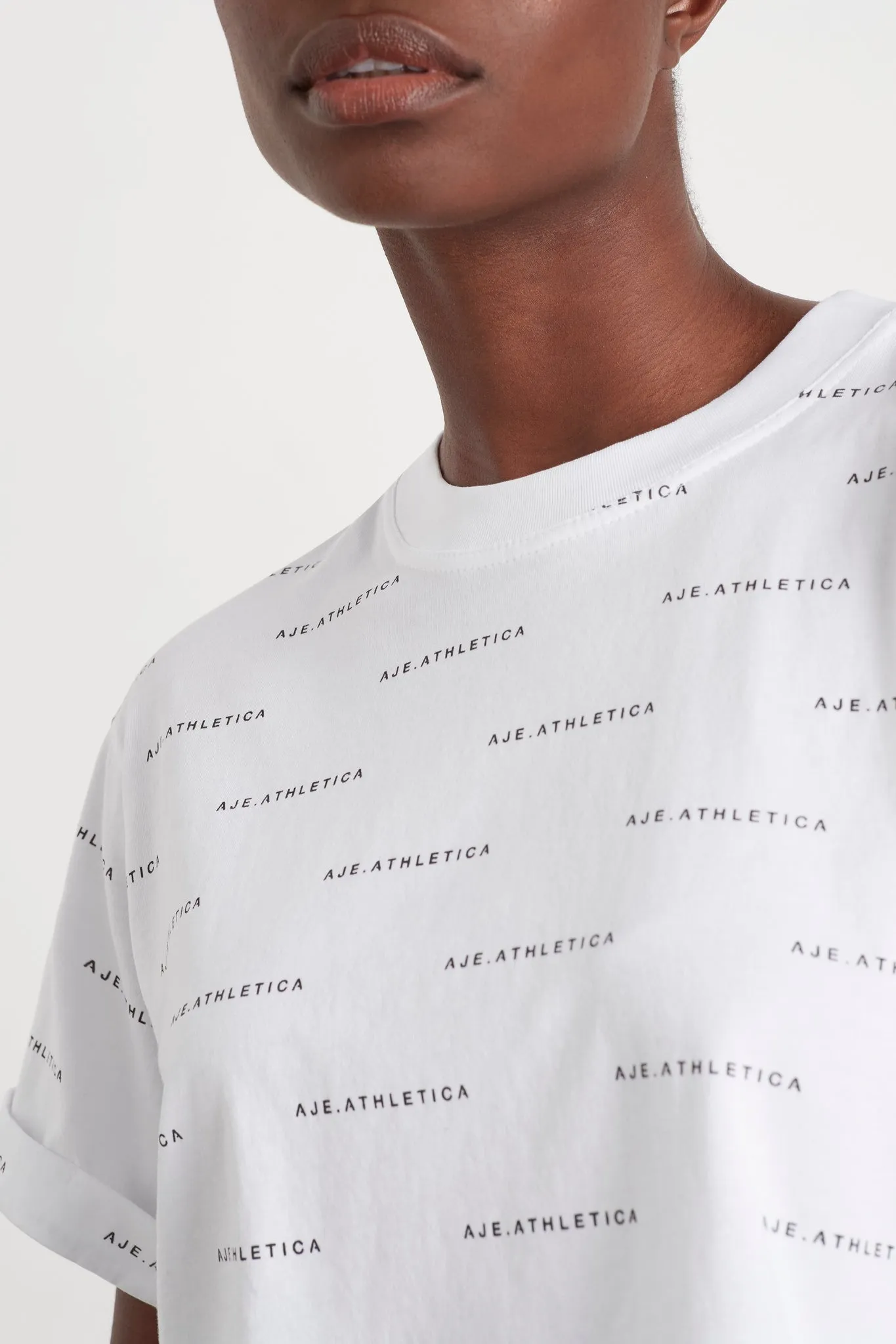 Spotty Logo Crop T-Shirt 105 sold by Aje product image thumbnail 5