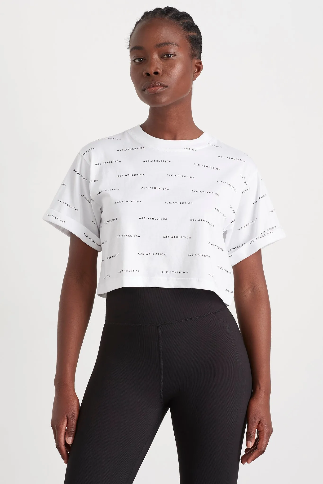 Spotty Logo Crop T-Shirt 105 sold by Aje product image thumbnail 3