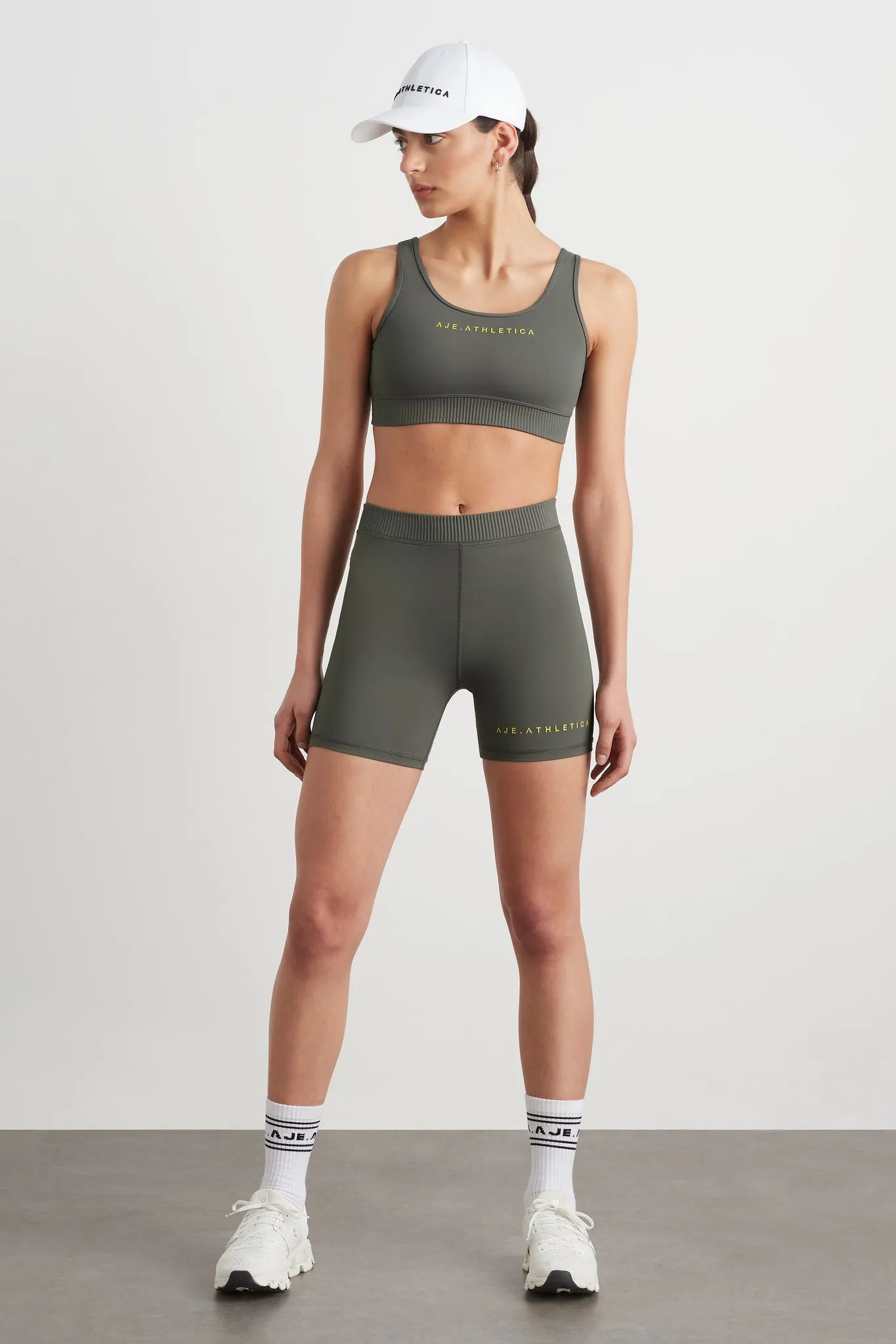 Pintuck Effect Sports Bra 327 sold by Aje product image thumbnail 3