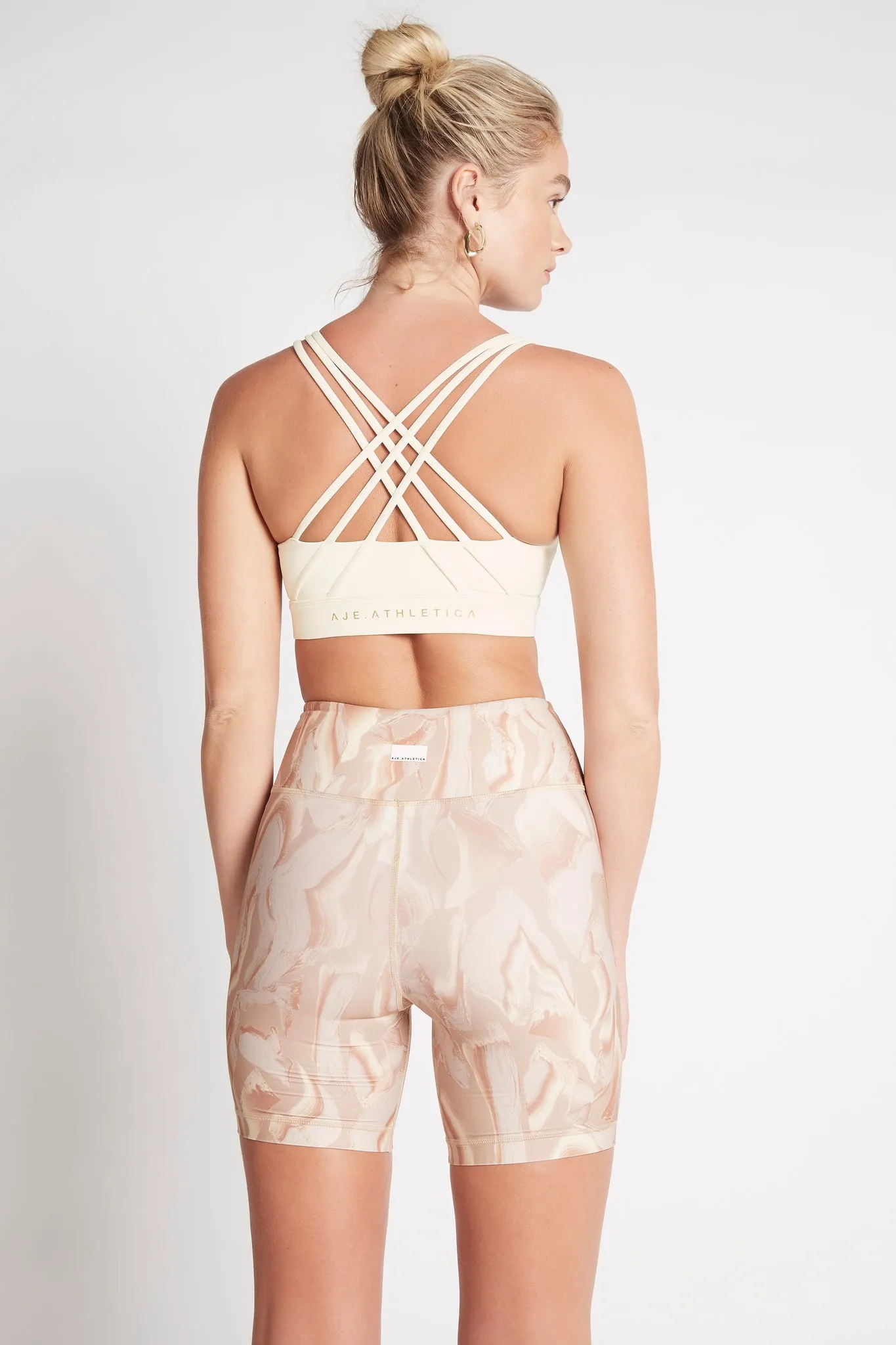 Cross Back Sports Bra 323 sold by Aje product image thumbnail 5