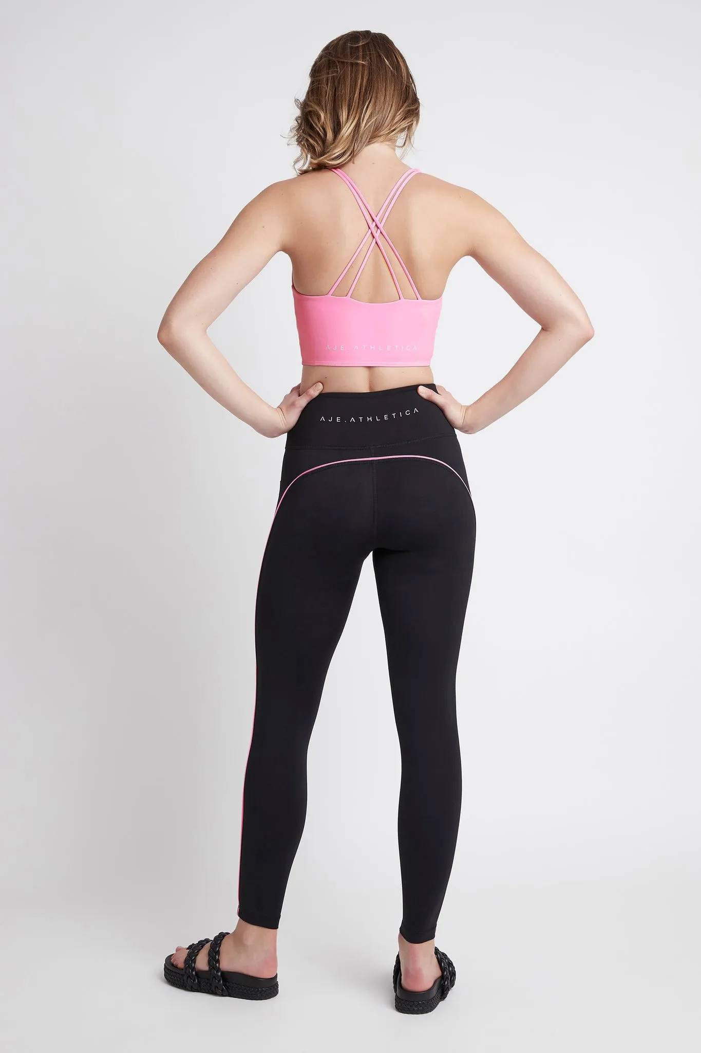 Contrast Logo Full Length Legging 203 sold by Aje product image thumbnail 5