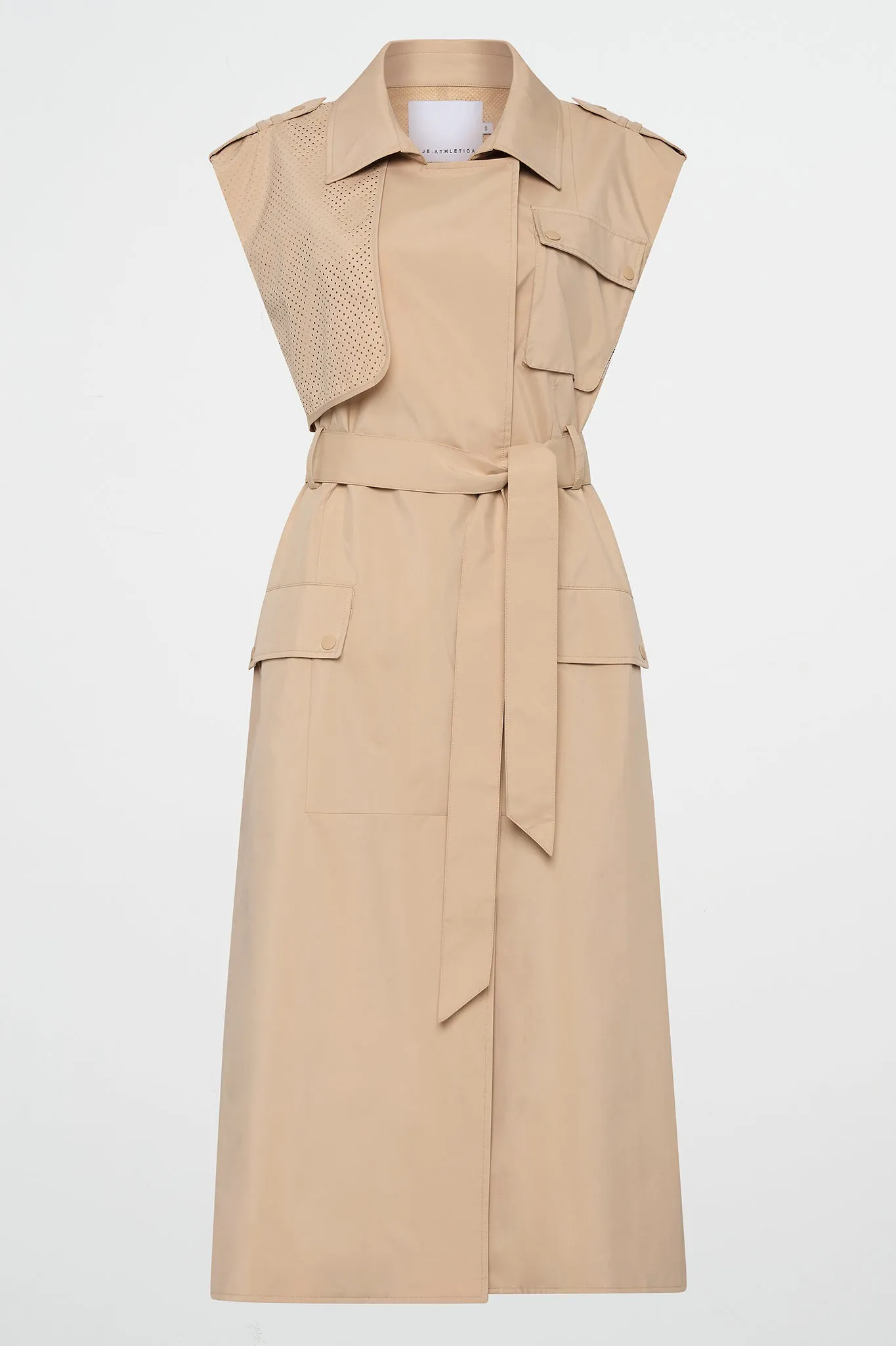 Sleeveless Belted Trench 703 sold by Aje product image thumbnail 2