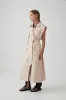 Sleeveless Belted Trench 703 sold by Aje