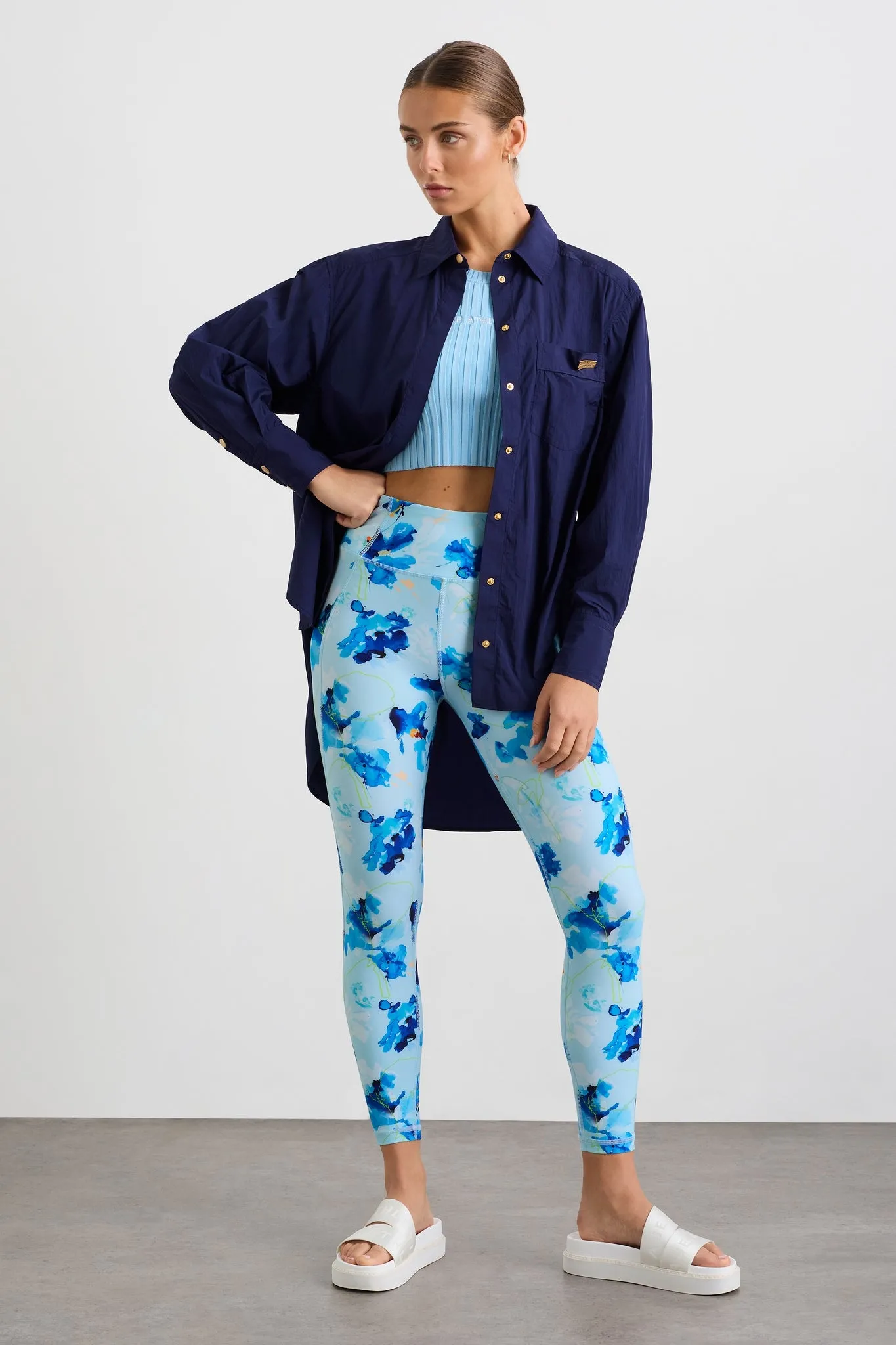 Side Split Windbreaker Shirt 406 sold by Aje product image thumbnail 3