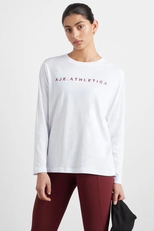 Logo Long Sleeve T-Shirt 127 sold by Aje