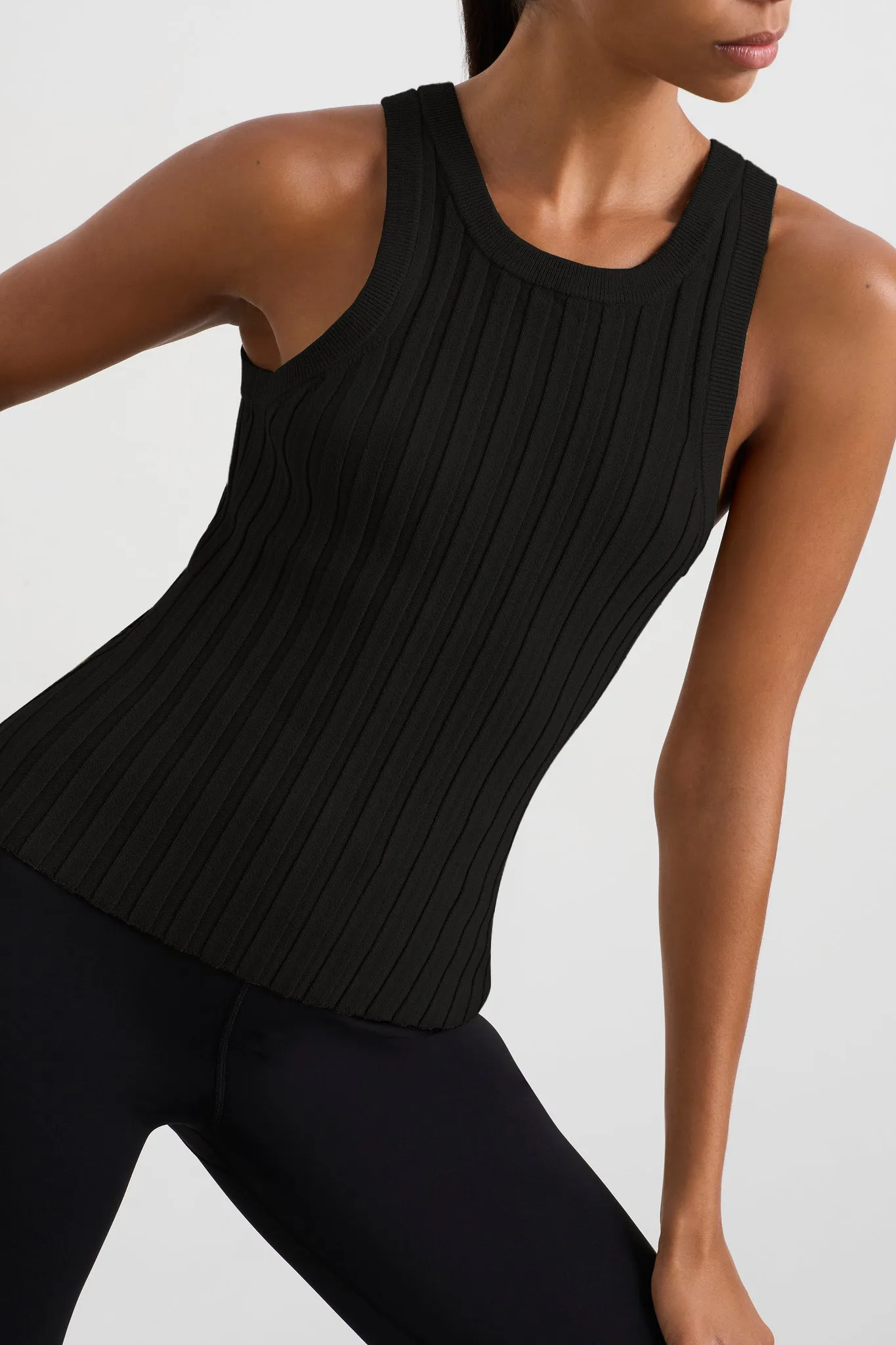 Hydra Racer Knit Ribbed Top sold by Aje product image thumbnail 5