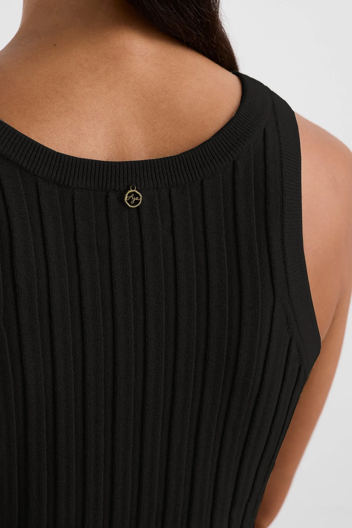 Hydra Racer Knit Ribbed Top sold by Aje product image thumbnail 4