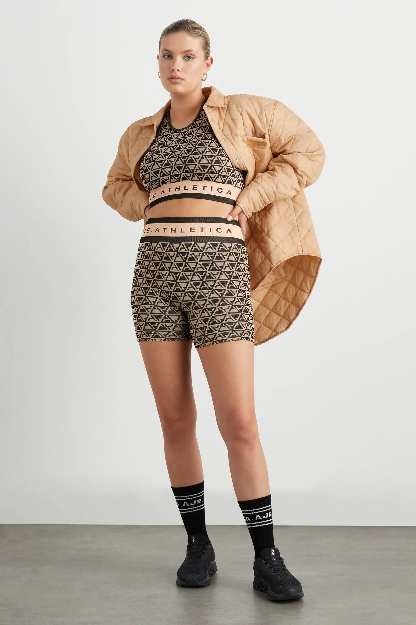 Mid Length Seamless Bike Shorts 624 sold by Aje