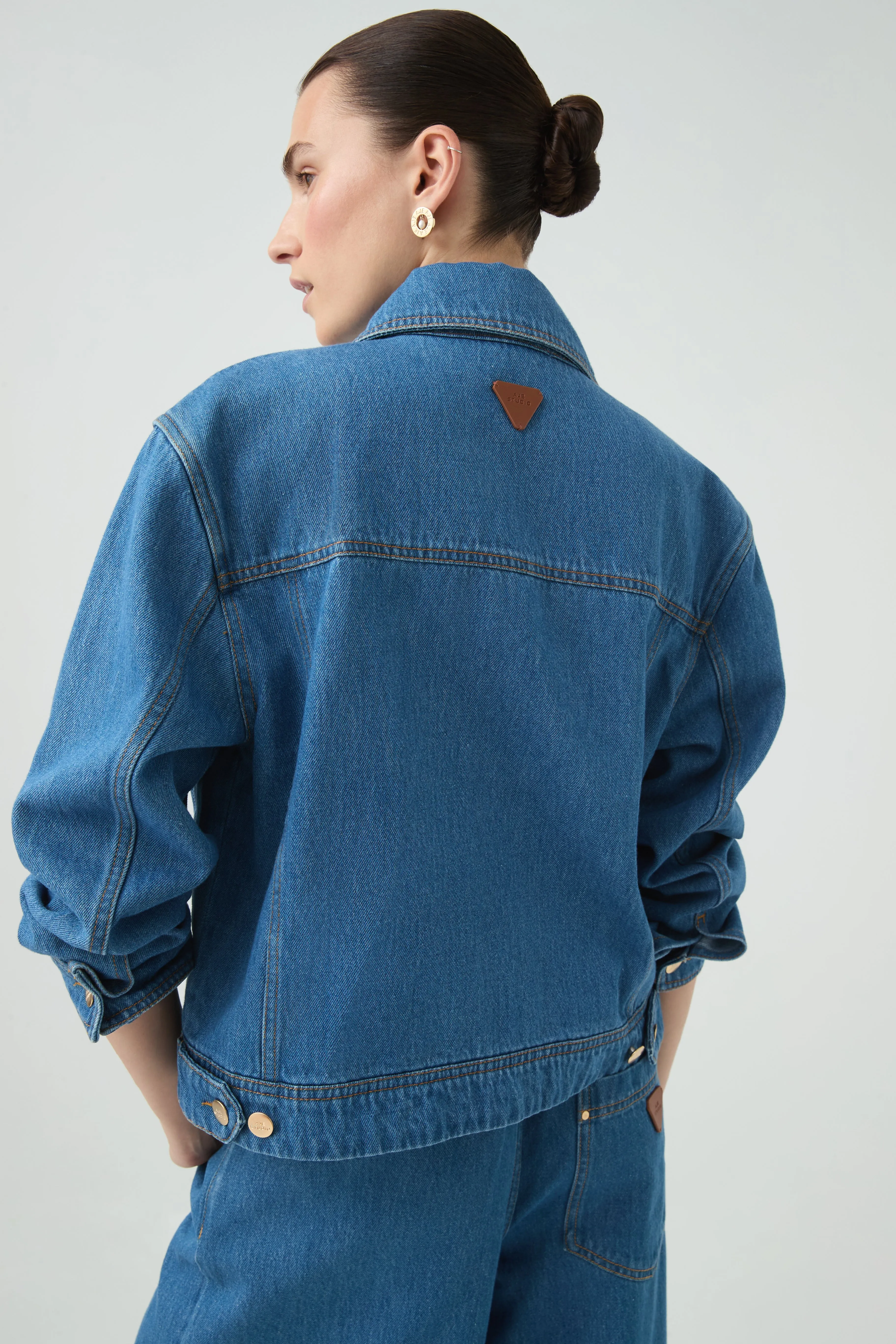 Sunray Denim Jacket sold by Aje product image thumbnail 4