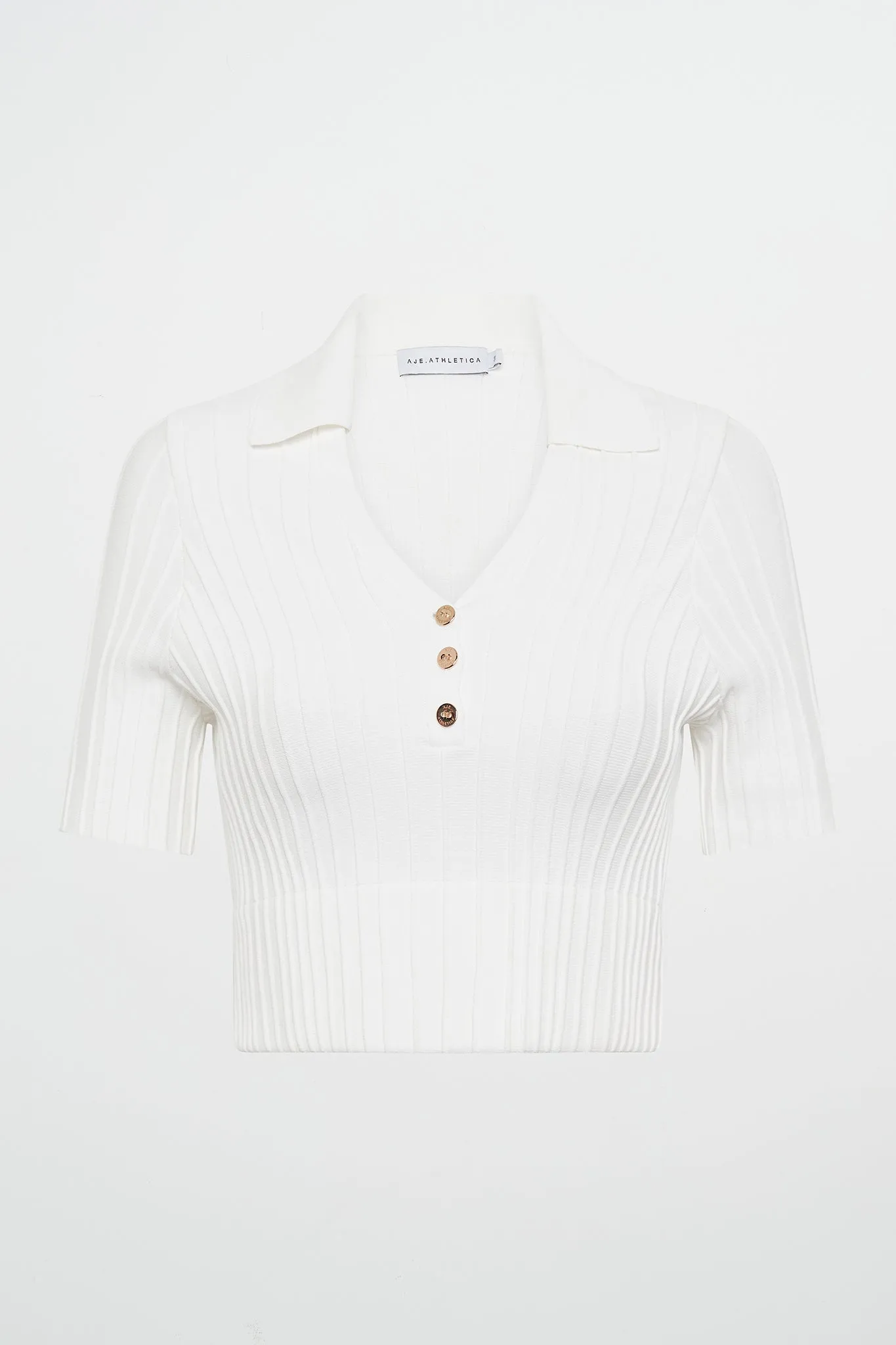Knitted Polo Top 341 sold by Aje product image thumbnail 2