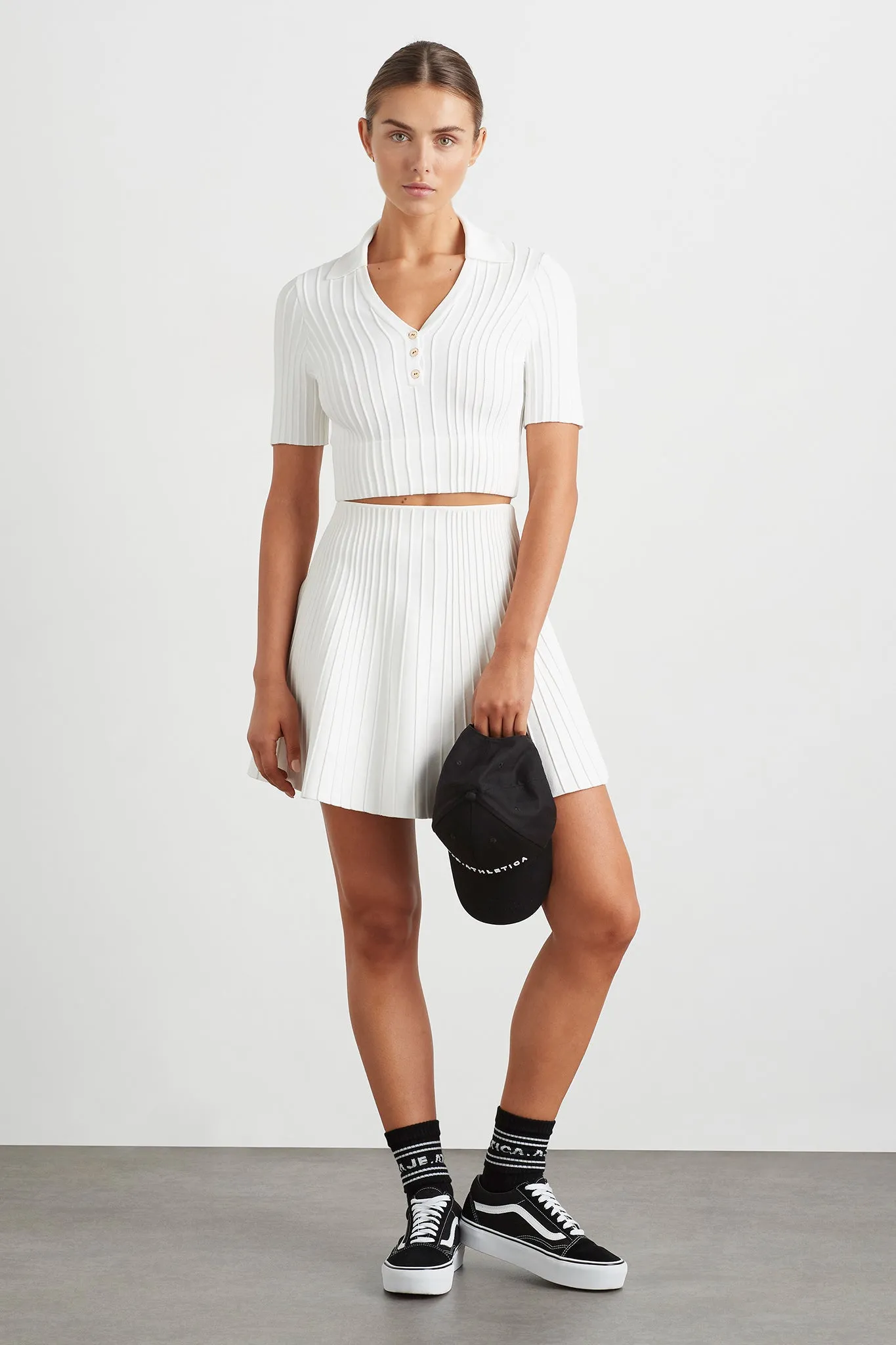 Knitted Polo Top 341 sold by Aje product image thumbnail 3