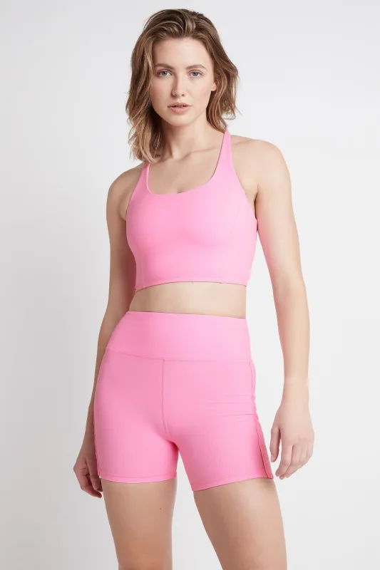 Mid-rise Logo Bike Shorts 610 made by Aje