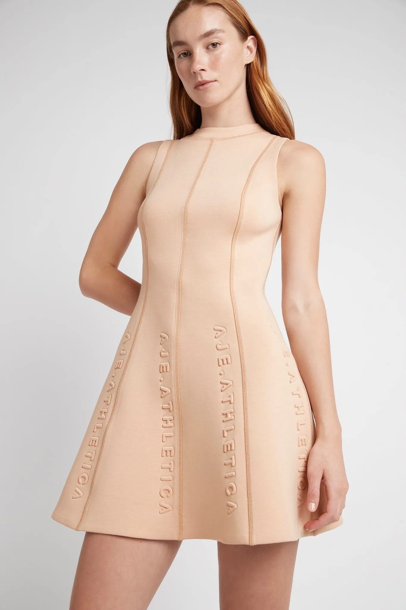 Signature Logo Spacer Knit Mini Dress 802 sold by Aje