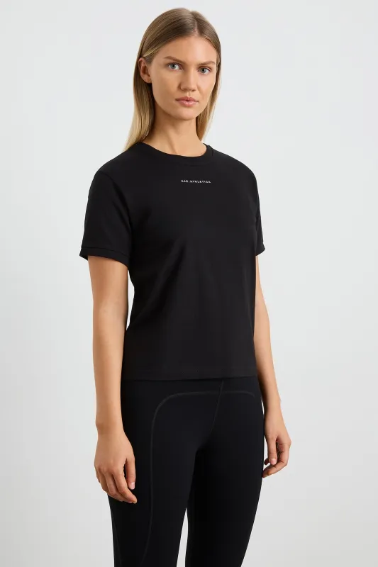 Fitted Logo T-Shirt 102 sold by Aje