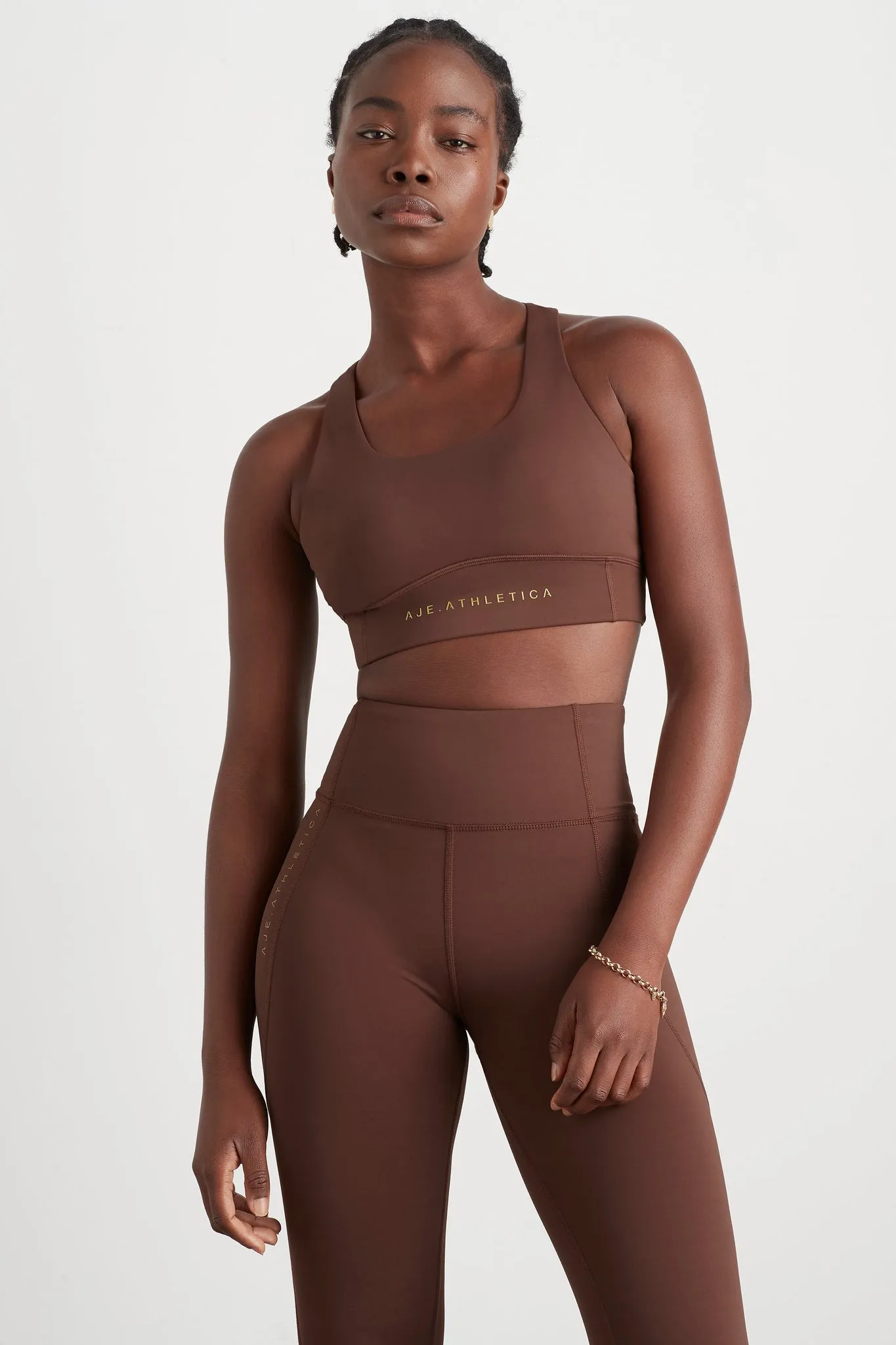 Mesh Racer Back Sports Bra 338 sold by Aje