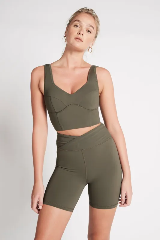 Corset Crop Top 312 made by Aje