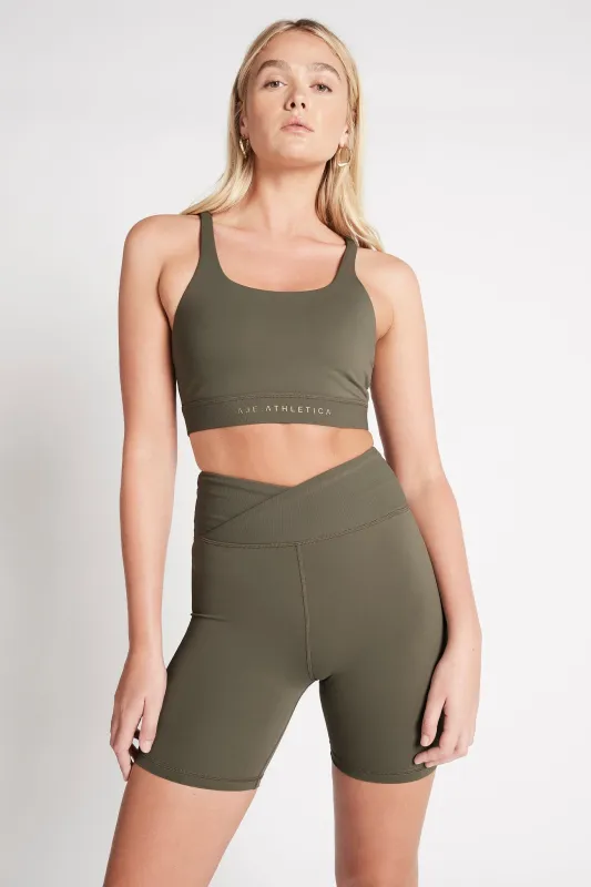 Crossover Mid Length Bike Short 614 sold by Aje