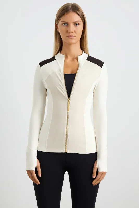 Run Panel Jacket 709 sold by Aje