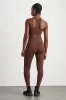High Rise Perforated Hem Full Length Legging 227 sold by Aje