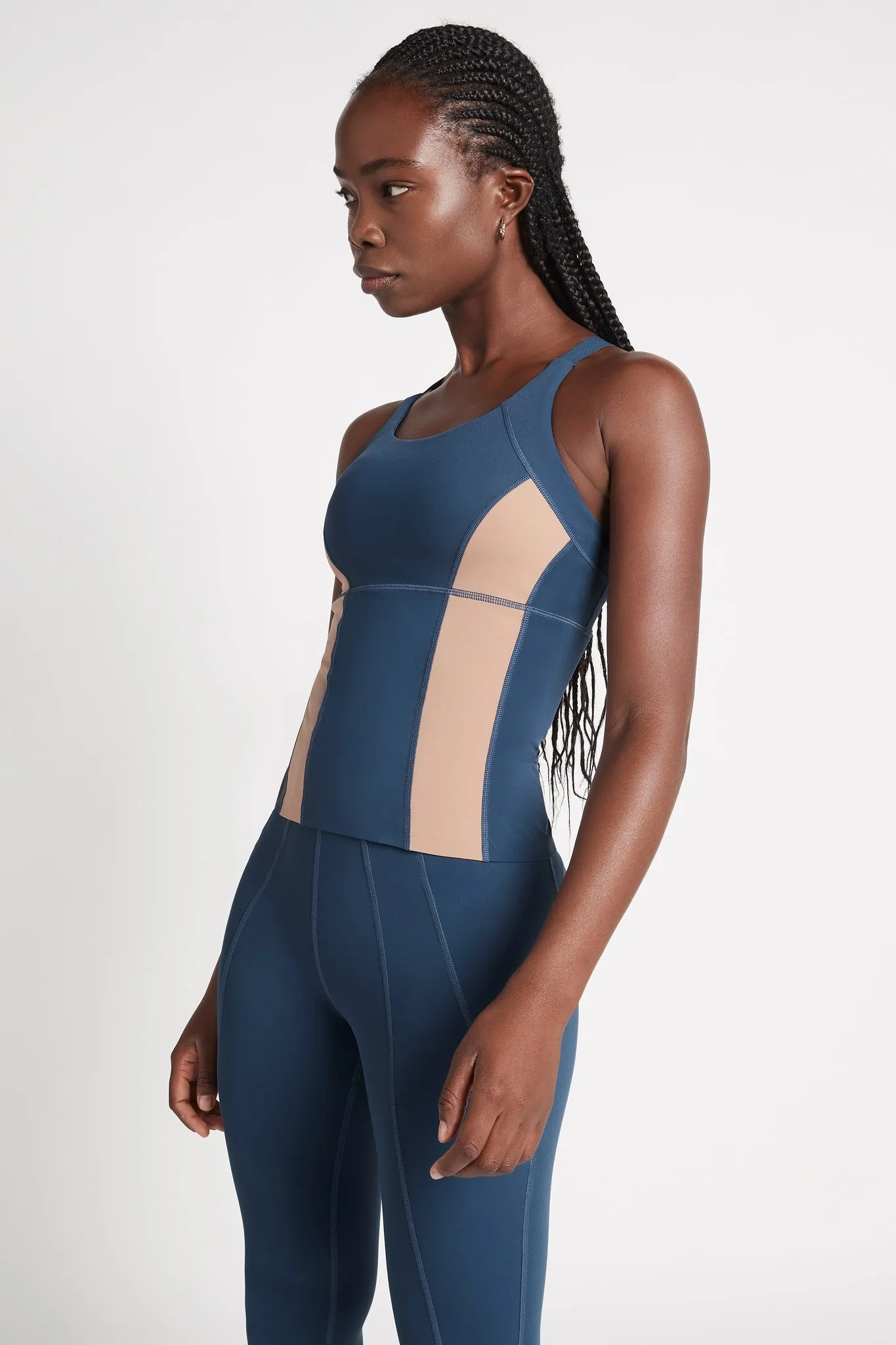 Contrast Longline Racerback Tank 124 sold by Aje product image thumbnail 4