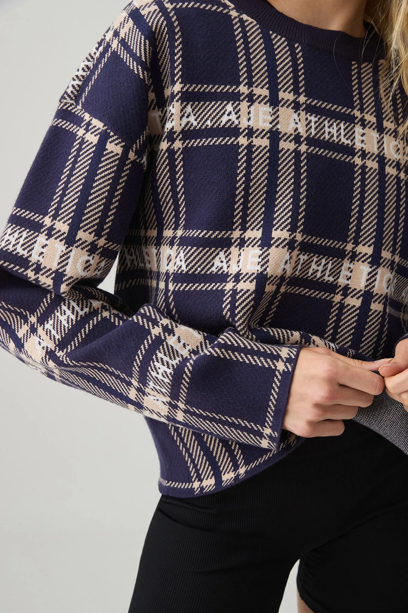 Jacquard Crew Jumper 411 sold by Aje product image thumbnail 5