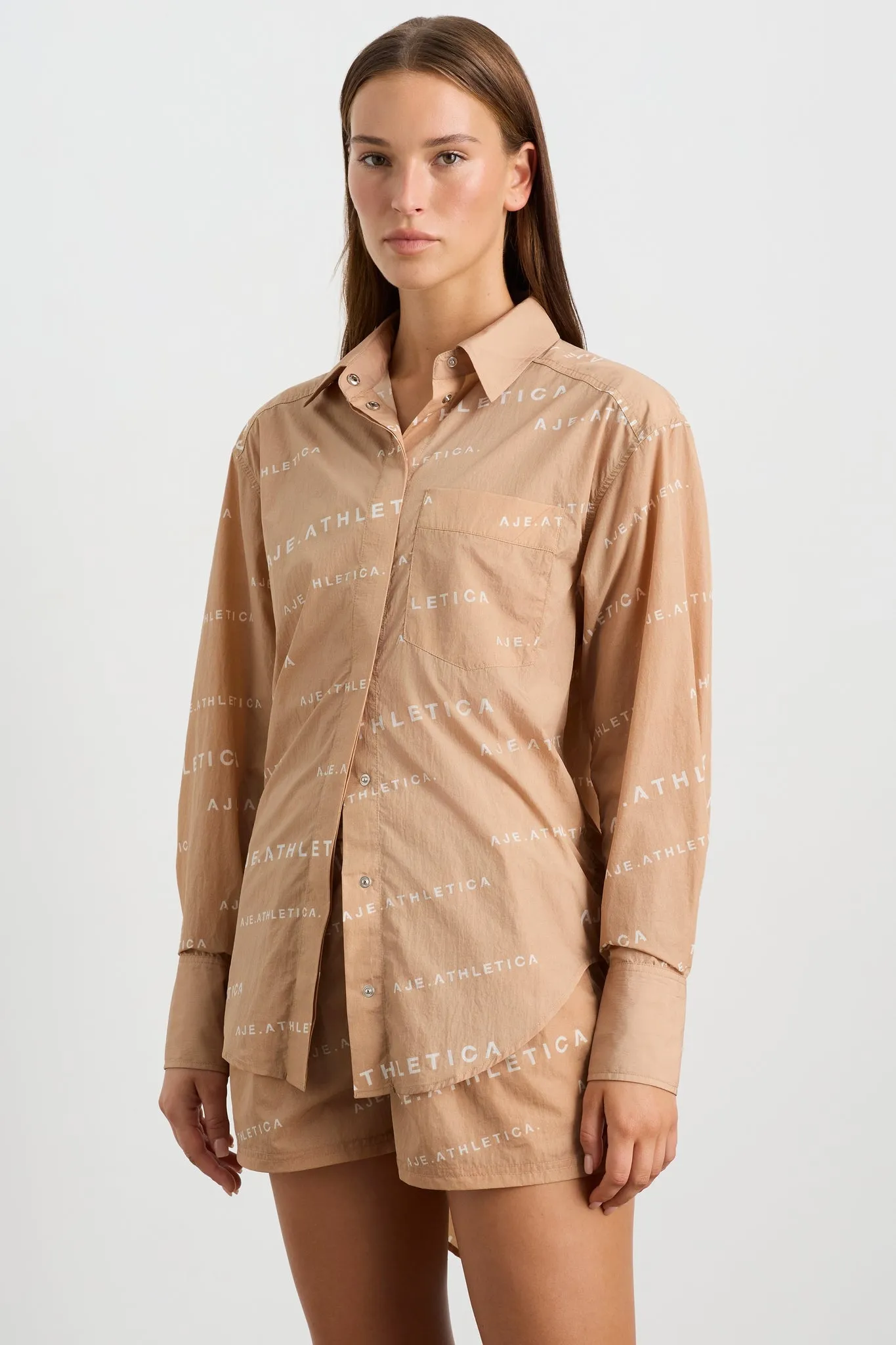 All Over Logo Spray Shirt 406 sold by Aje product image thumbnail 3