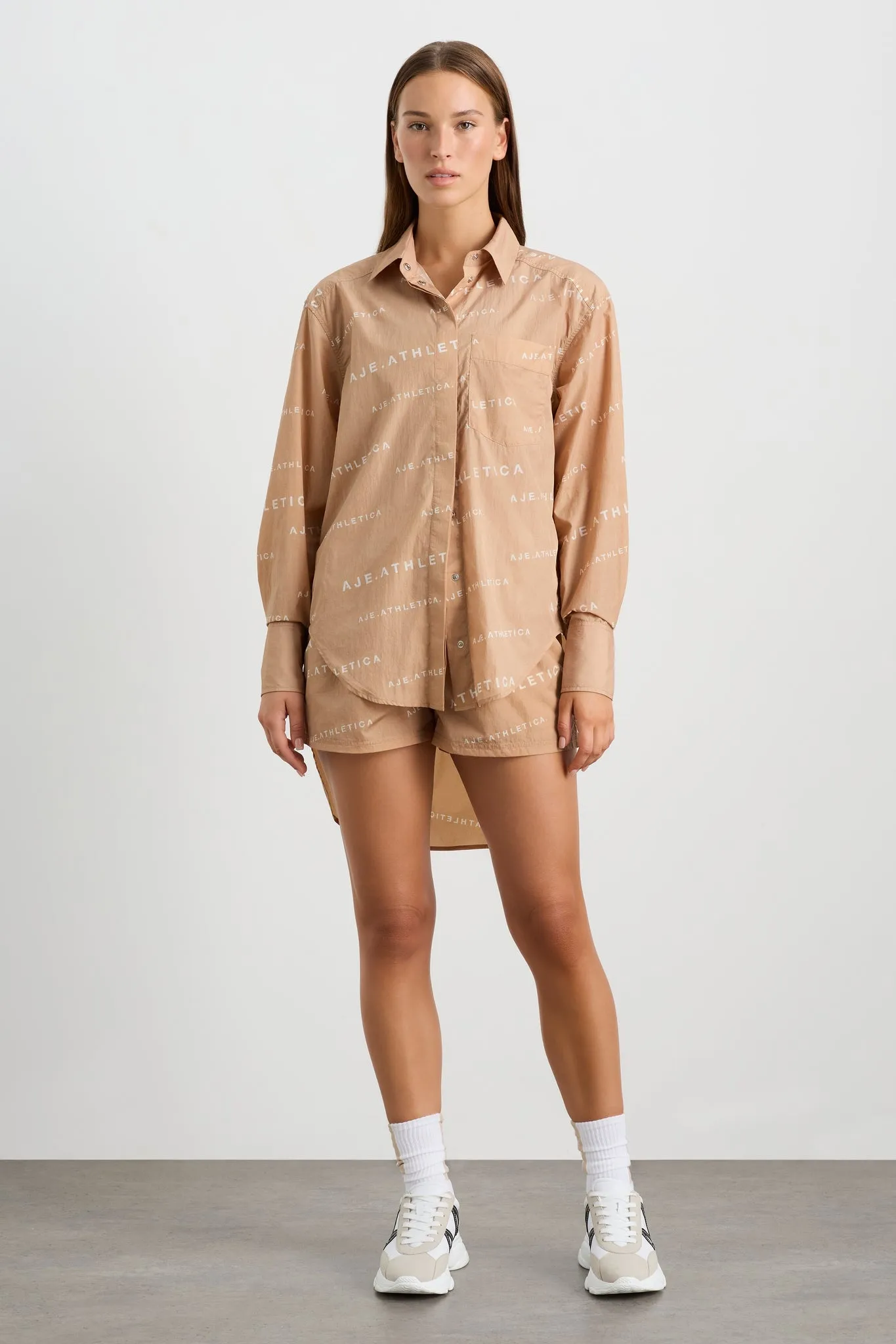 All Over Logo Spray Shirt 406 sold by Aje product image thumbnail 5