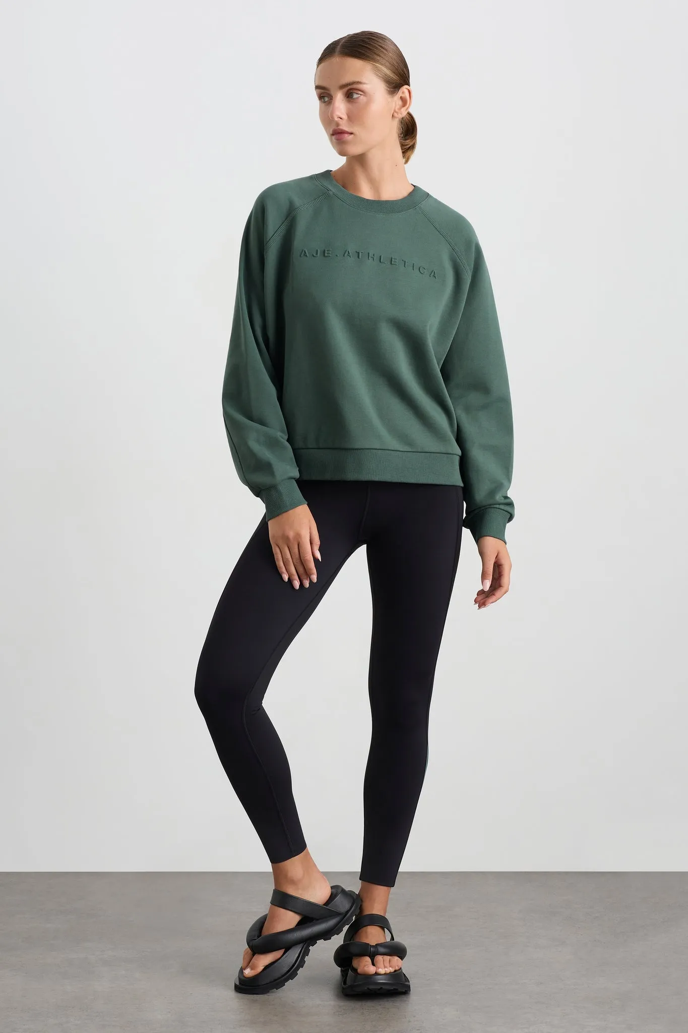 Crew Neck Sweater 401 sold by Aje product image thumbnail 3