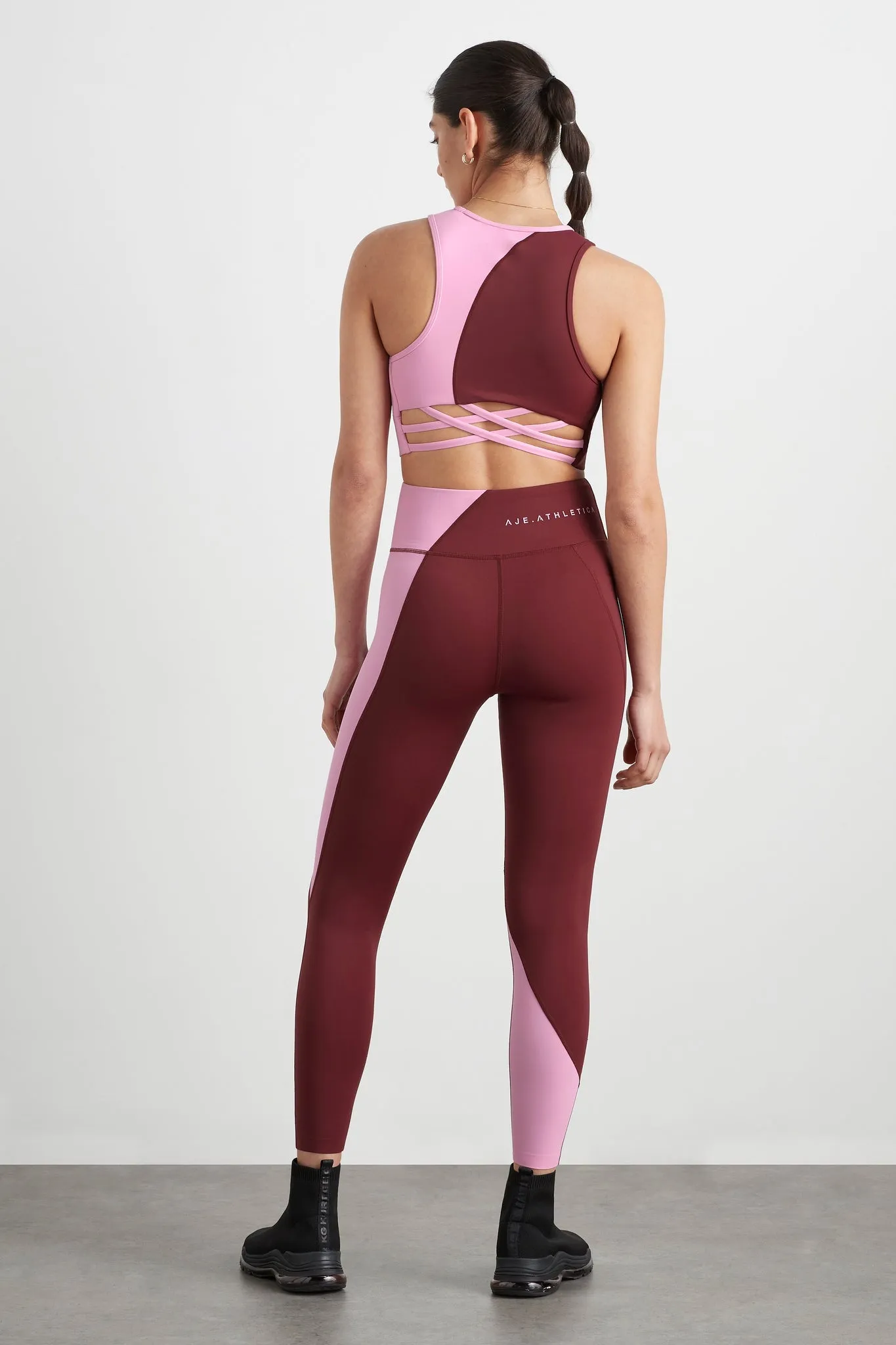 Colour Block Crop Top 336 sold by Aje product image thumbnail 5