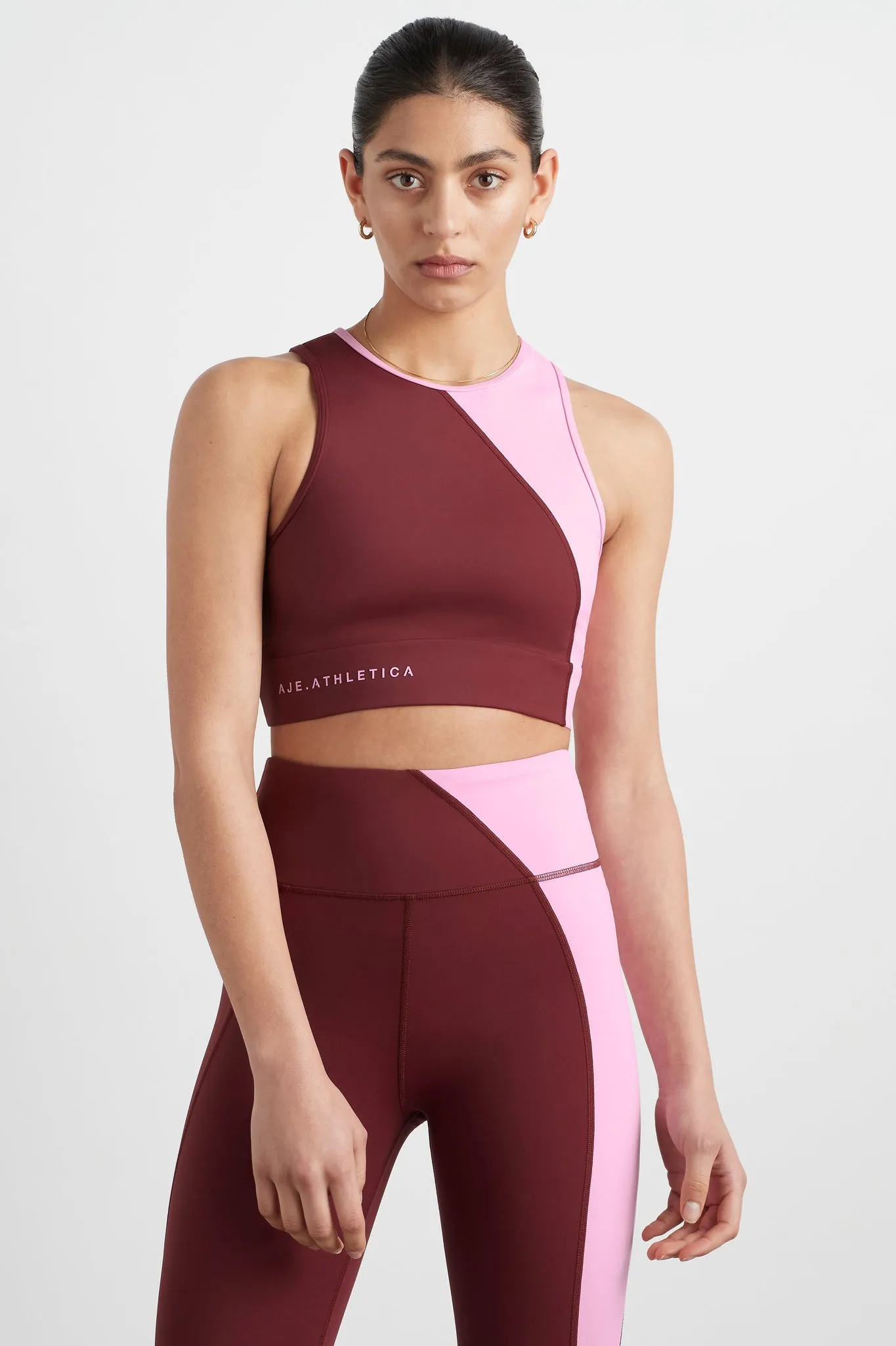Colour Block Crop Top 336 sold by Aje product image thumbnail 3