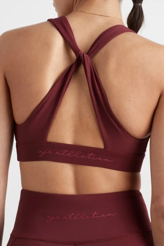 Twist Back Sports Bra 335 sold by Aje