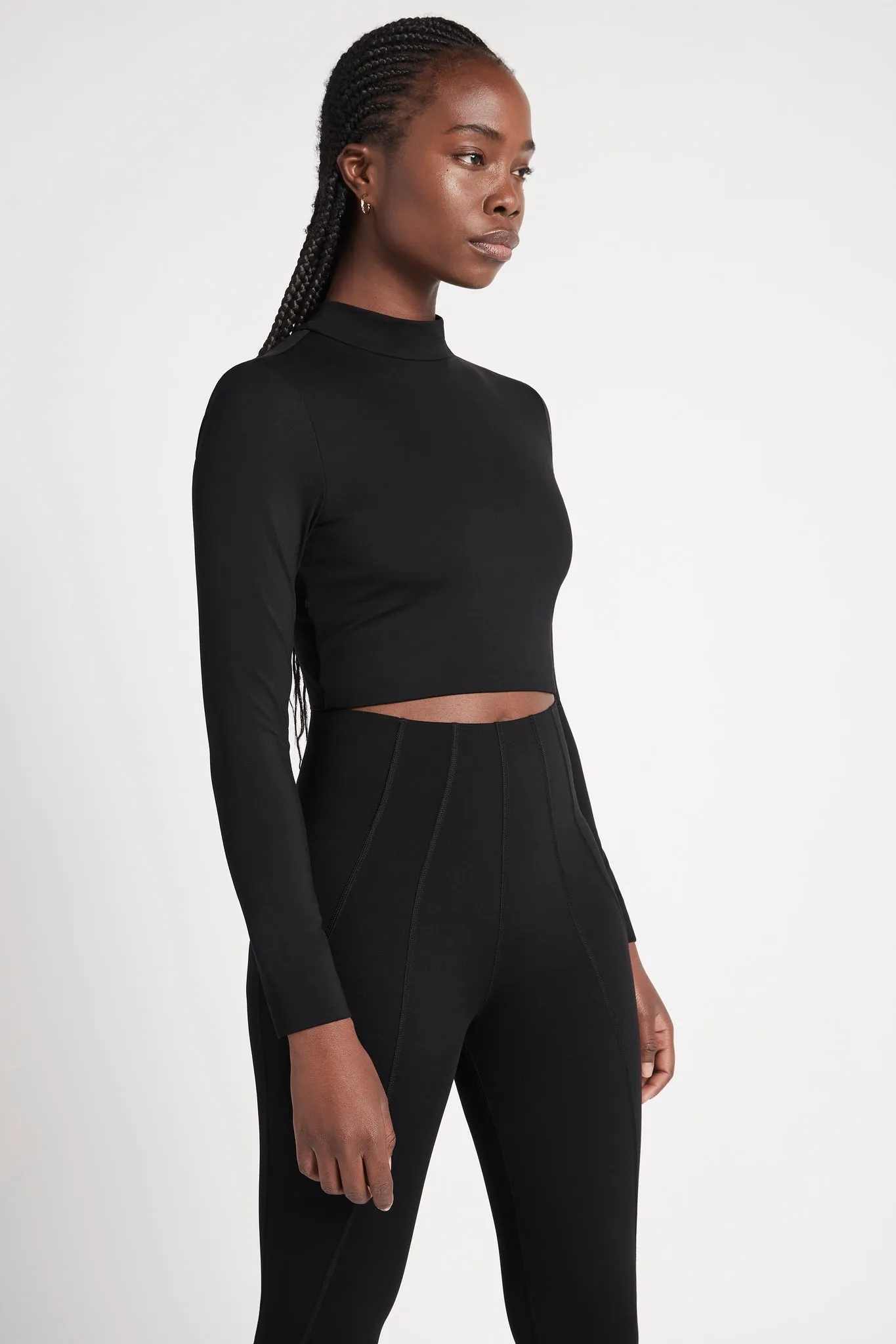 Open Back Long Sleeve Crop Top 315 sold by Aje product image thumbnail 4