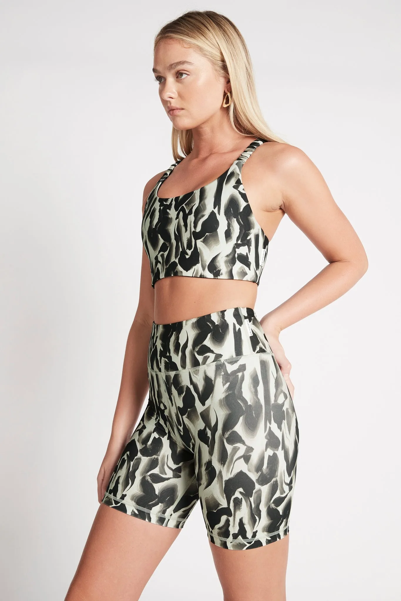 High Rise Bike Shorts 607 sold by Aje product image thumbnail 3