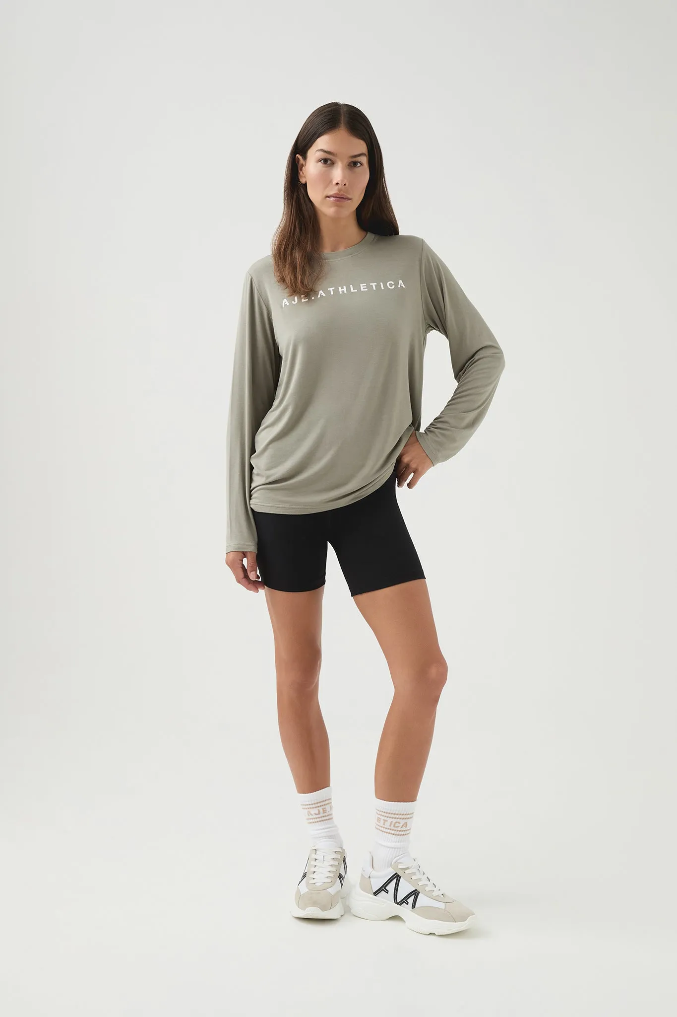 Jersey Long Sleeve Tee 130 sold by Aje