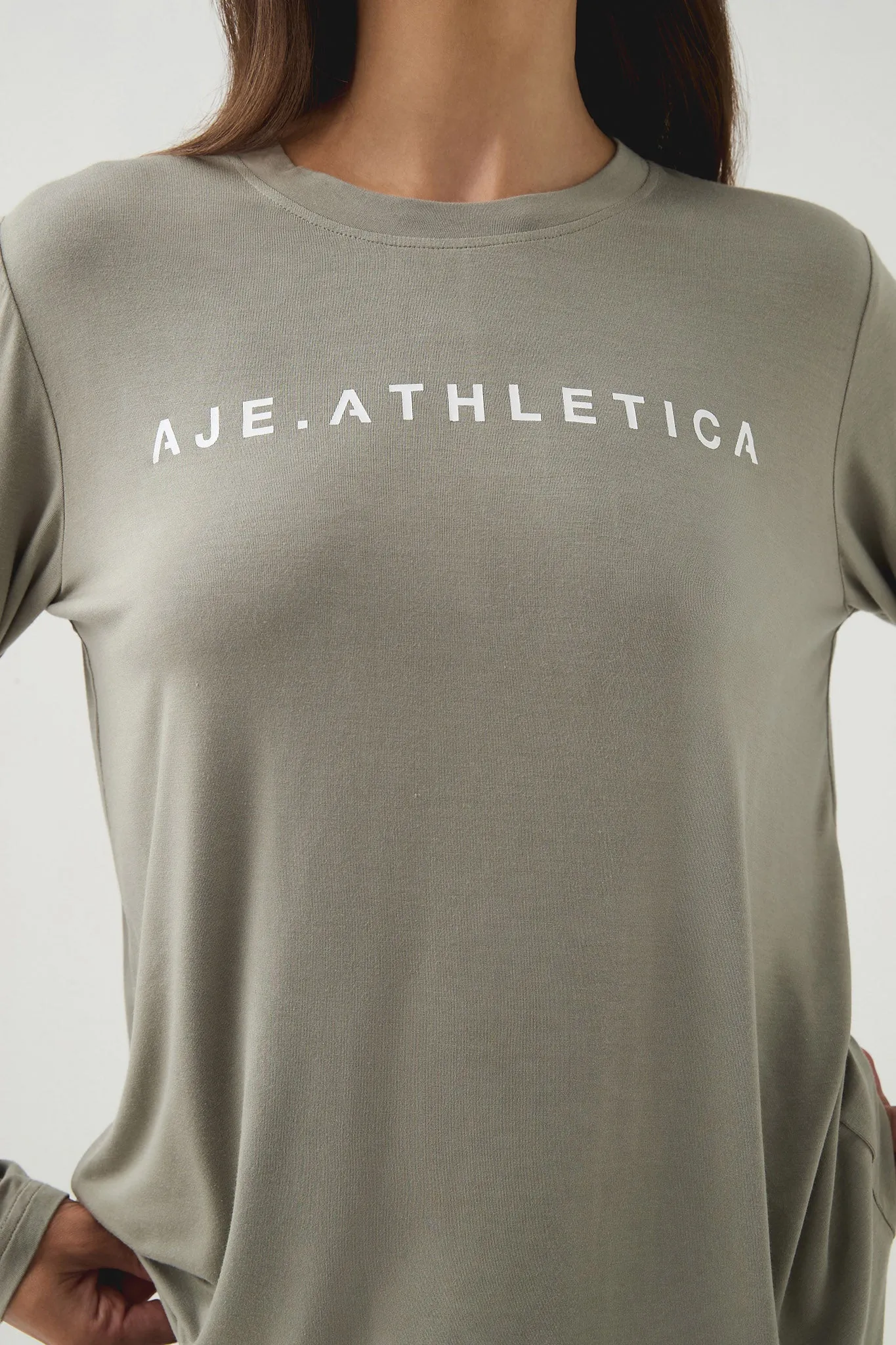 Jersey Long Sleeve Tee 130 sold by Aje product image thumbnail 4