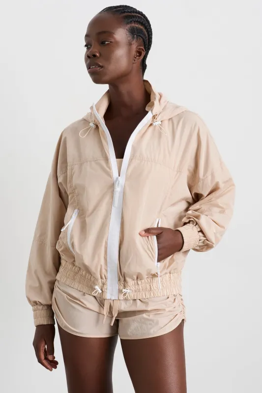 Long Line Spray Jacket sold by Aje